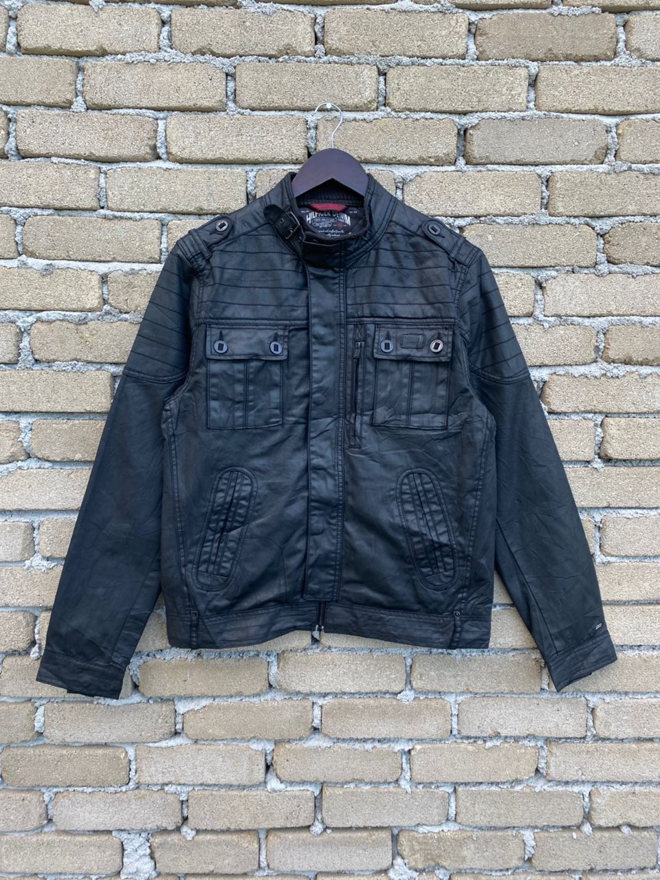 Tommy Hilfiger Tommy Hilfiger Denim Biker Style Jacket Size US M / EU 48-50 / 2 - 3 Thumbnail