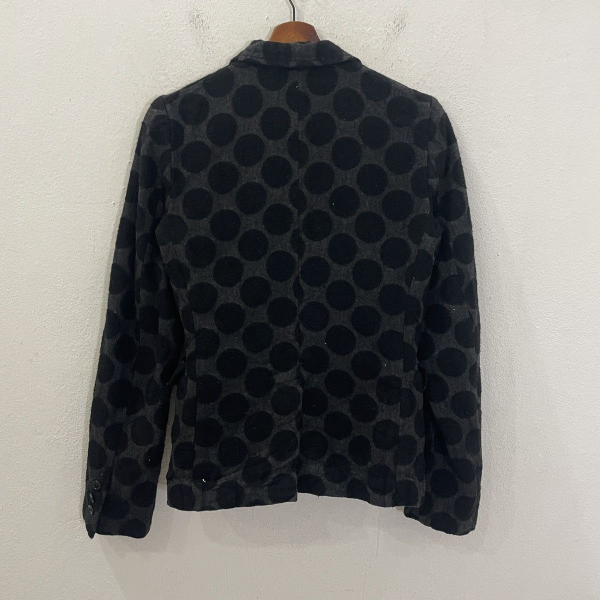 Comme des Garcons Vintage Black Comme Des Garcons Iconic Petern Jacket Size US XS / EU 42 / 0 - 10 Thumbnail
