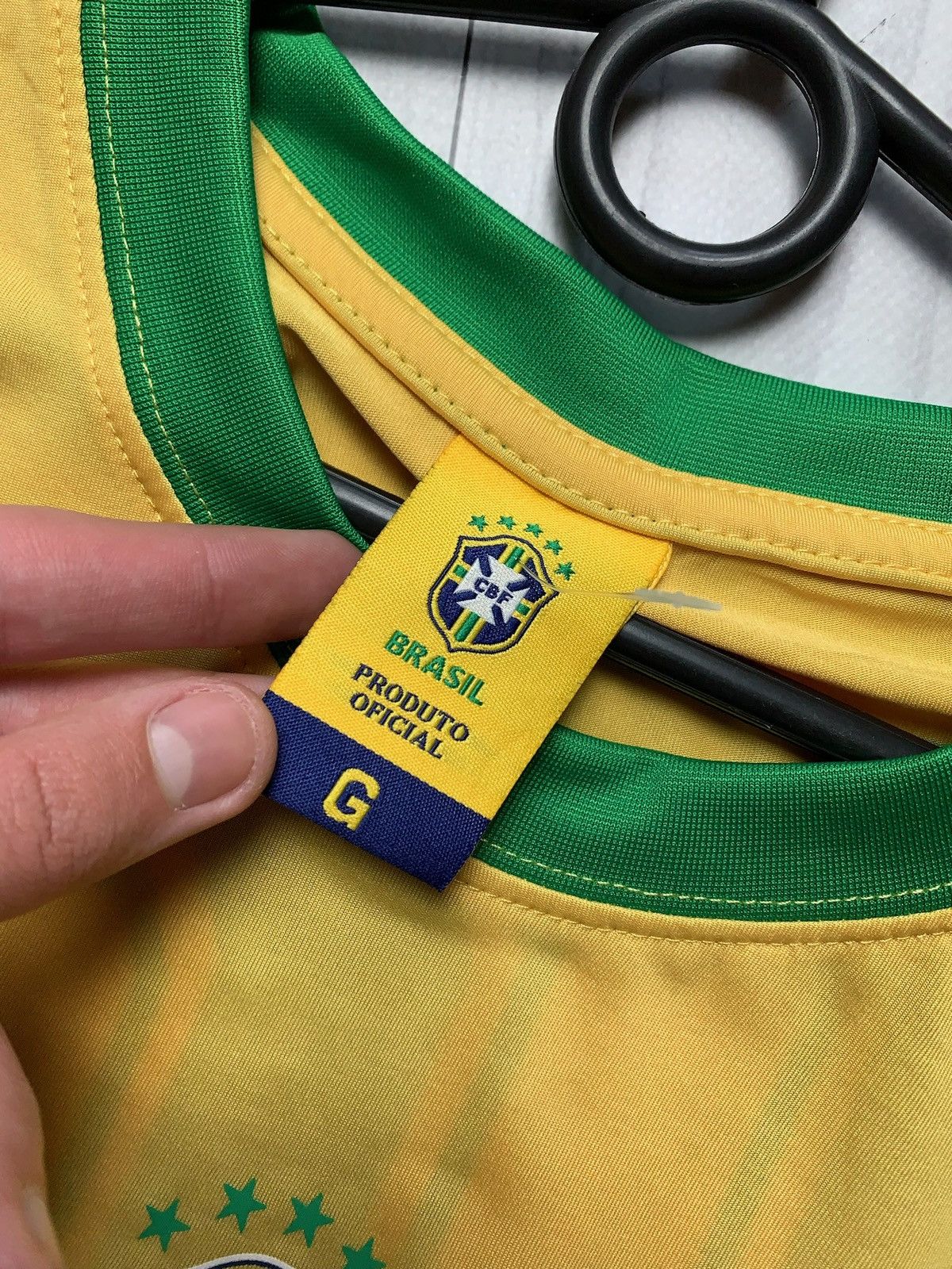Vintage Vintage Soccer tee Brazil logo size M 10 Size US M / EU 48-50 / 2 - 5 Thumbnail