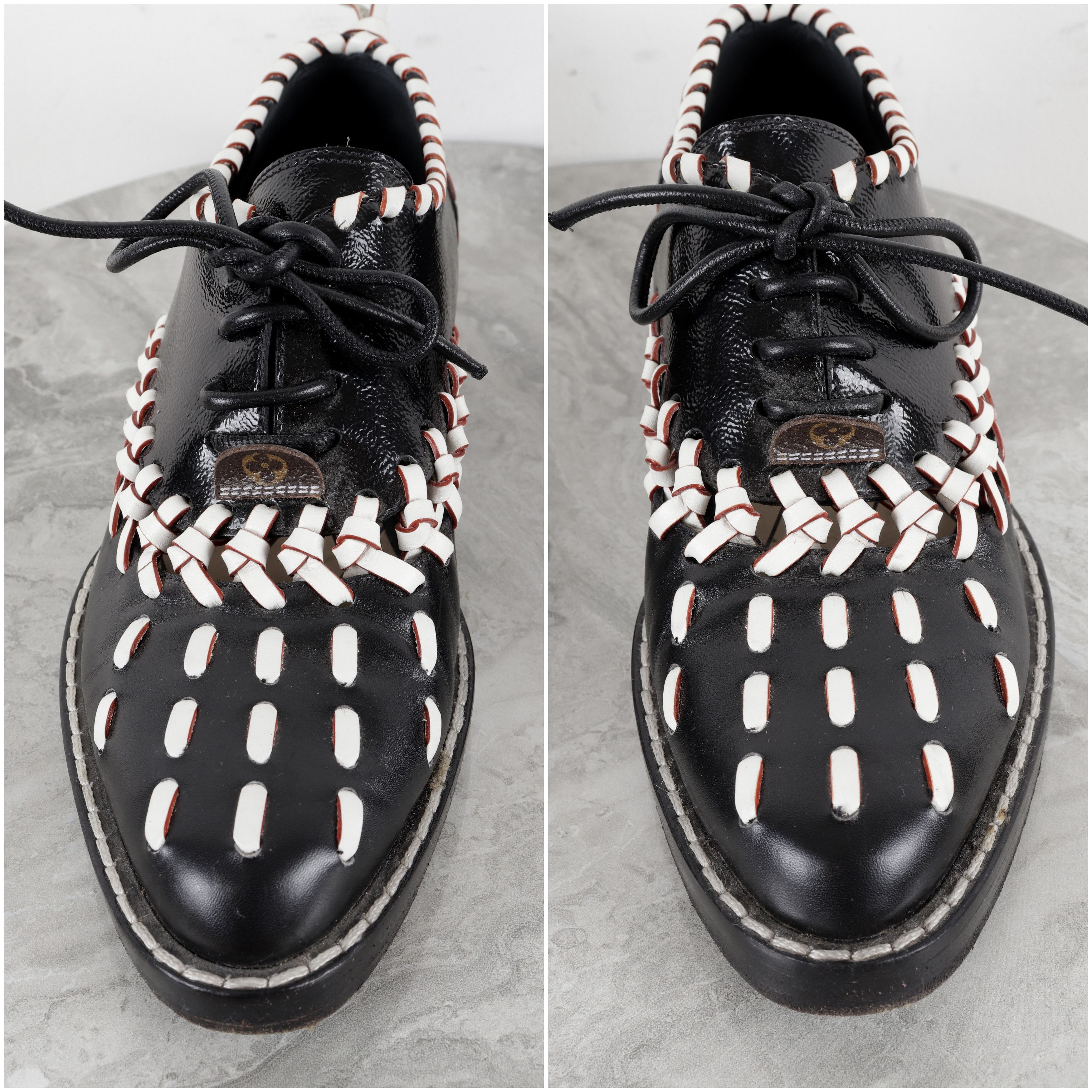 Louis Vuitton Louis Vuitton lace-up Manga Braided Oxford Shoes Size US 7 / IT 37 - 3 Thumbnail