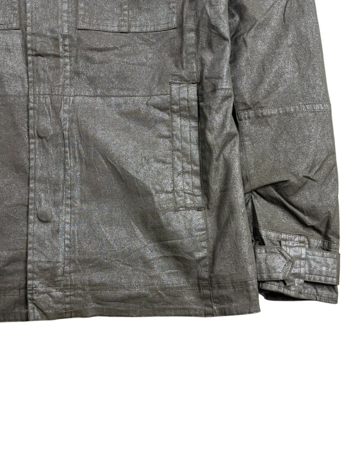 BUFFALO BOBS 2000s A.S.M - Vkei Style Waxed Rider Jacket Size US M / EU 48-50 / 2 - 4 Thumbnail
