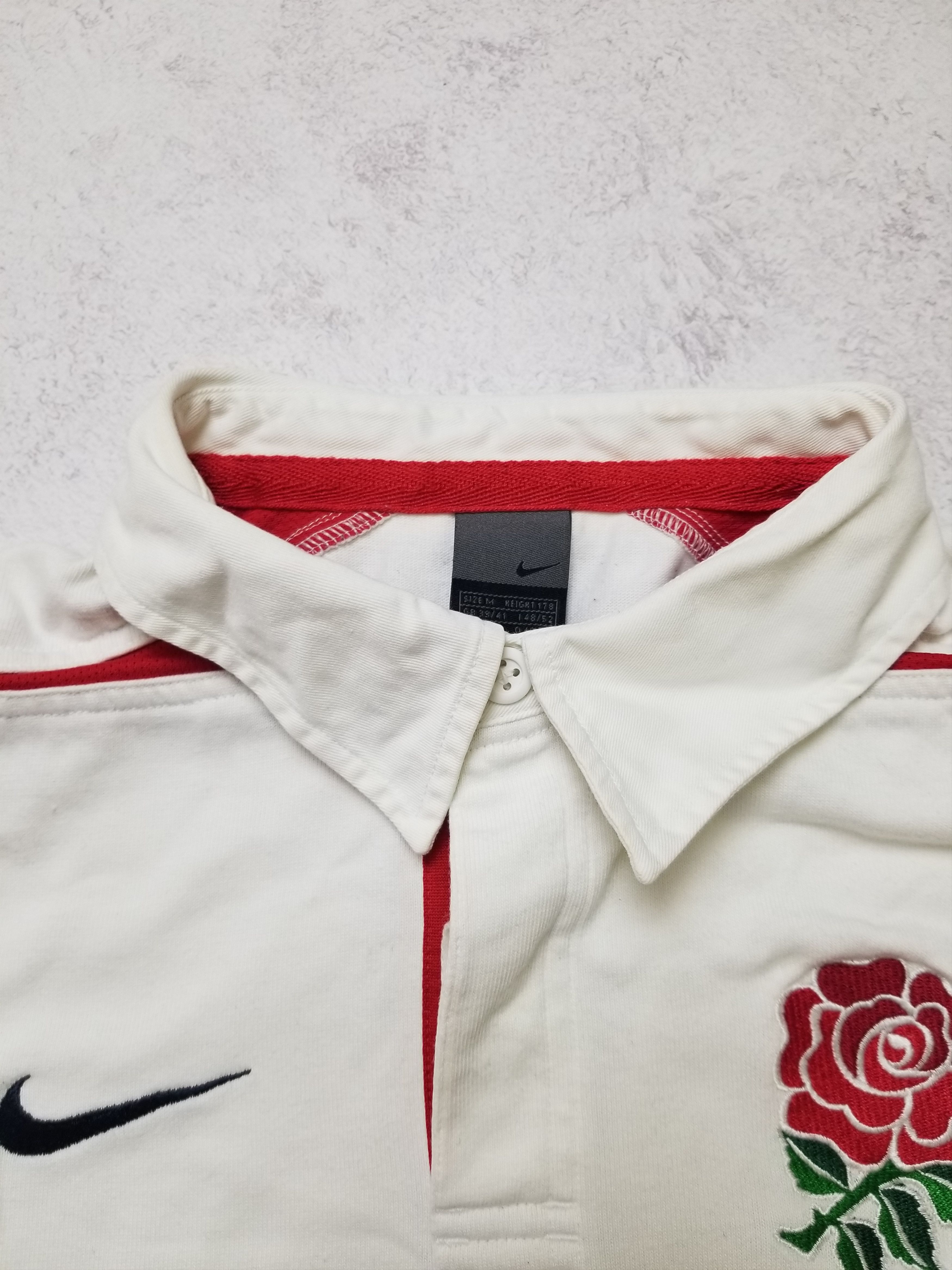 Nike Nike England 2003/2004 Rugby Union Home Shirt Jersey Size US M / EU 48-50 / 2 - 6 Thumbnail