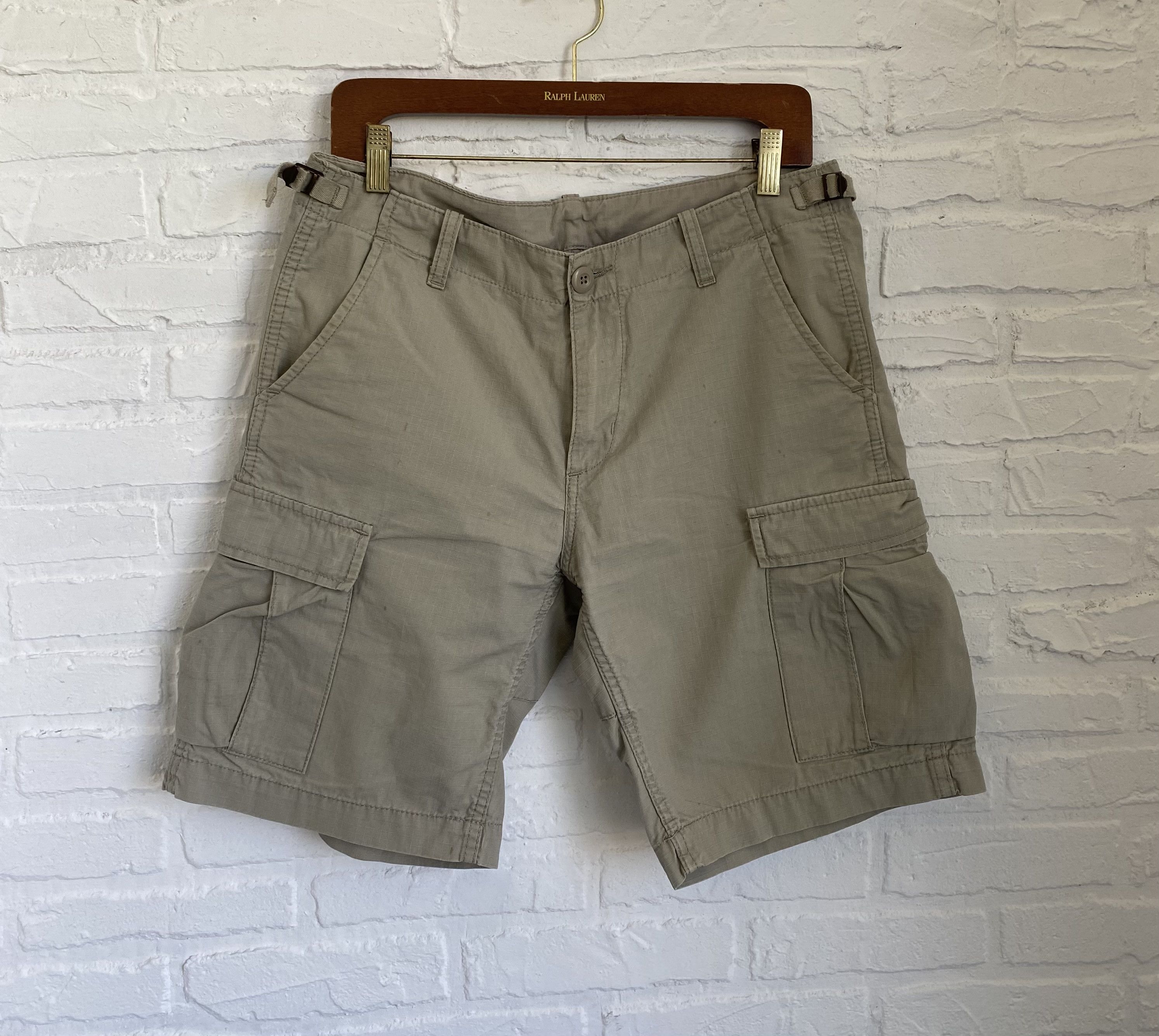 Carhartt × Carhartt Wip Carhartt aviation bermuda shorts Size US 31 - 2 Thumbnail