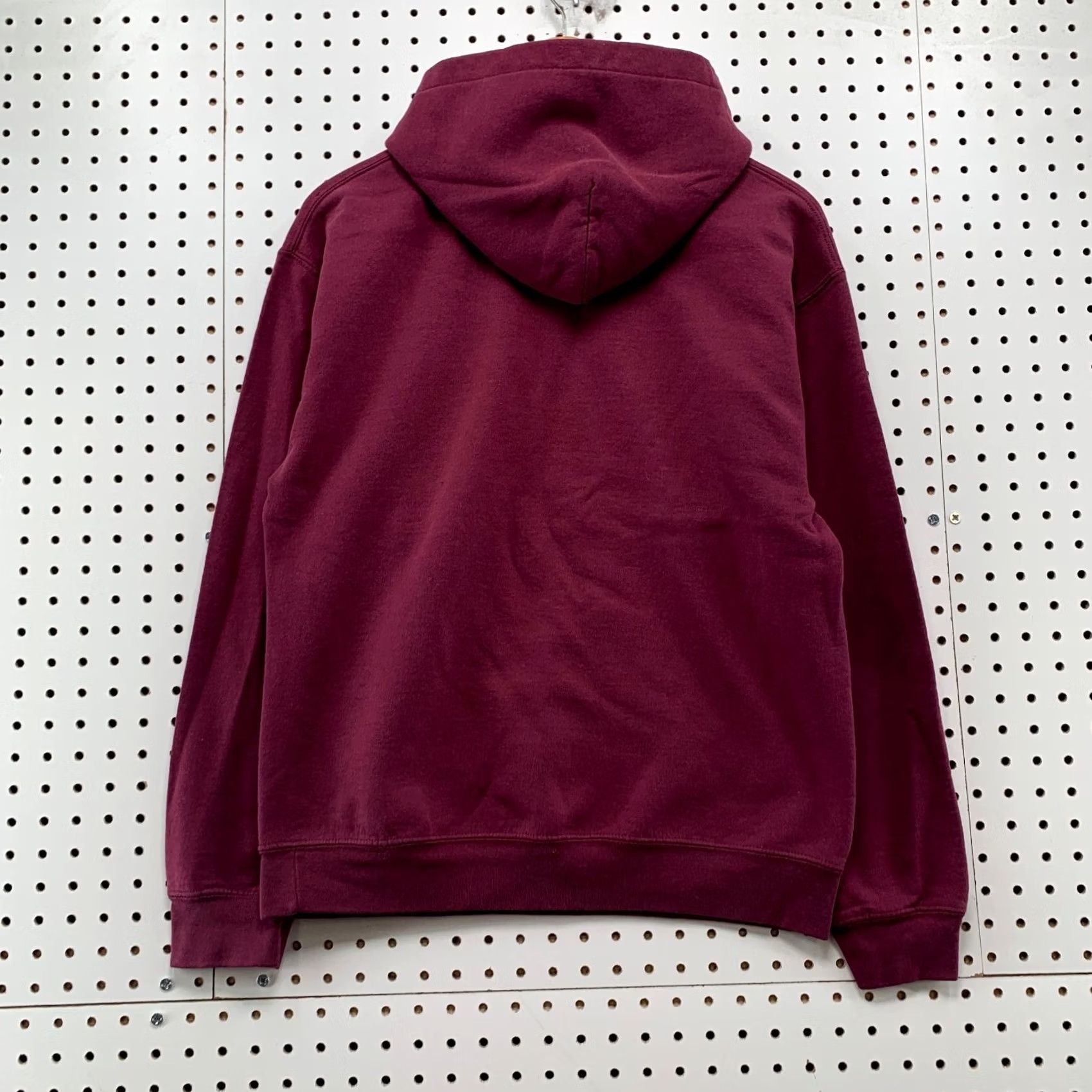 Gildan Harvard University Hoodie Sweatshirt Mens M Burgundy Fleece Hooded Pullover Size US M / EU 48-50 / 2 - 2 Thumbnail