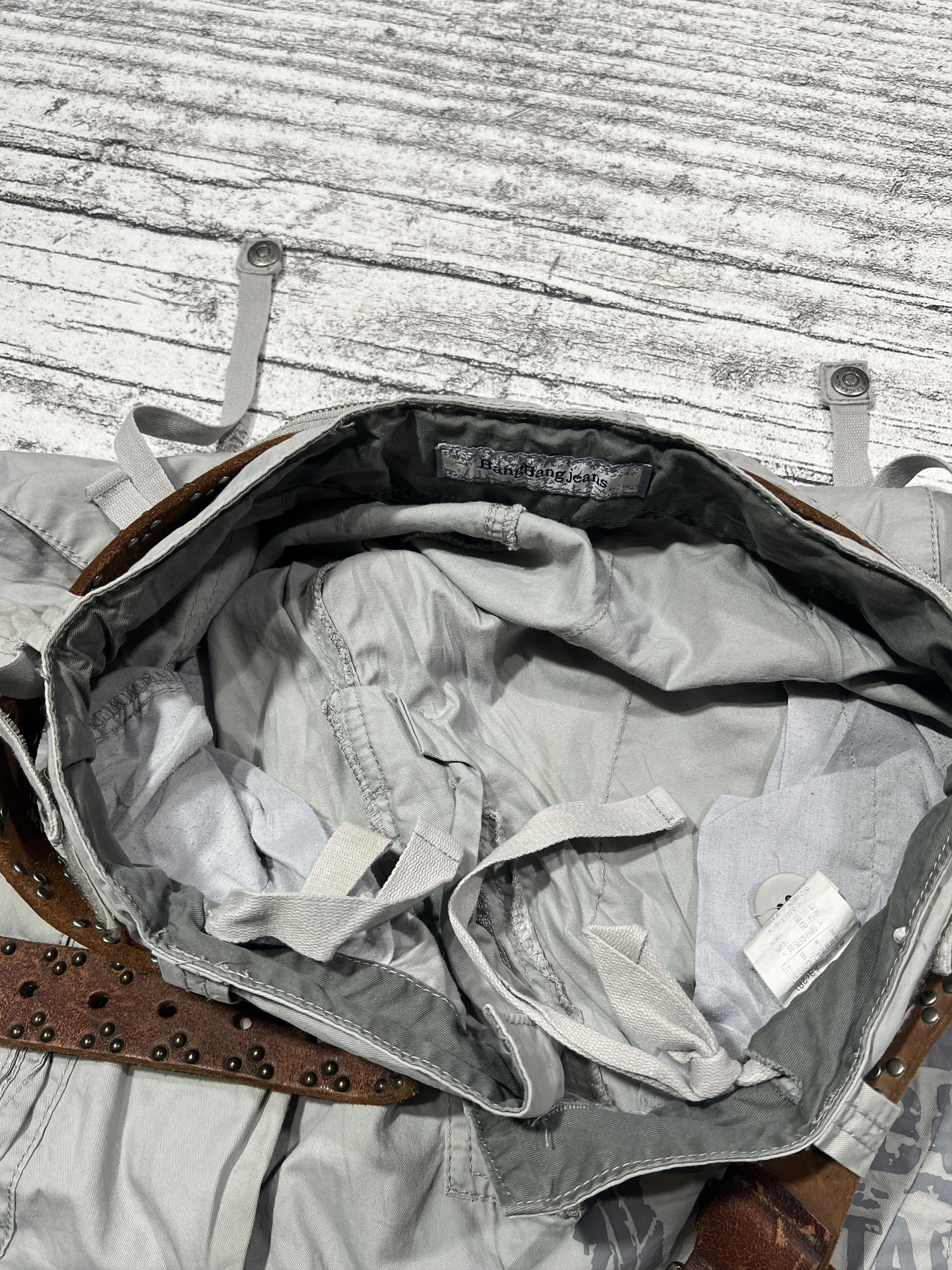 Japanese Brand 2000s Hysteric Bondage Adjustable Baggy Cargo y2k Lgb Ifsix Size US 28 / EU 44 - 9 Thumbnail