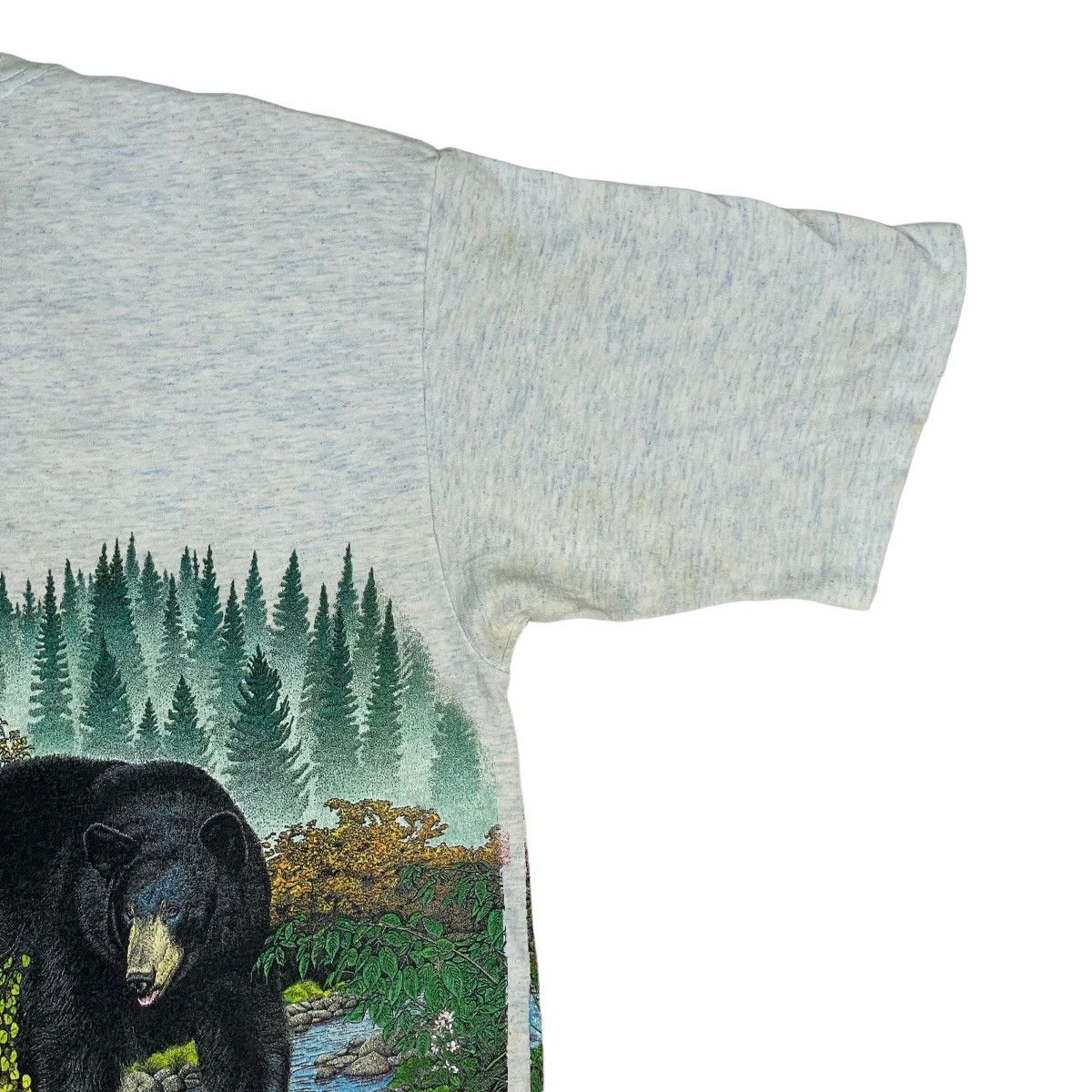 Habitat 🔥LAST PRICE🔥 Vintage 92 AOP Habitat XCII Bears Racoons Tee Size US L / EU 52-54 / 3 - 11 Thumbnail