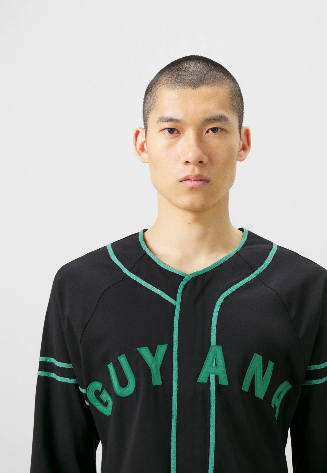 Saul Nash !DS! SS23 Saul Nash "GUYANA" Team Black Longsleeve Size US M / EU 48-50 / 2 - 5 Thumbnail