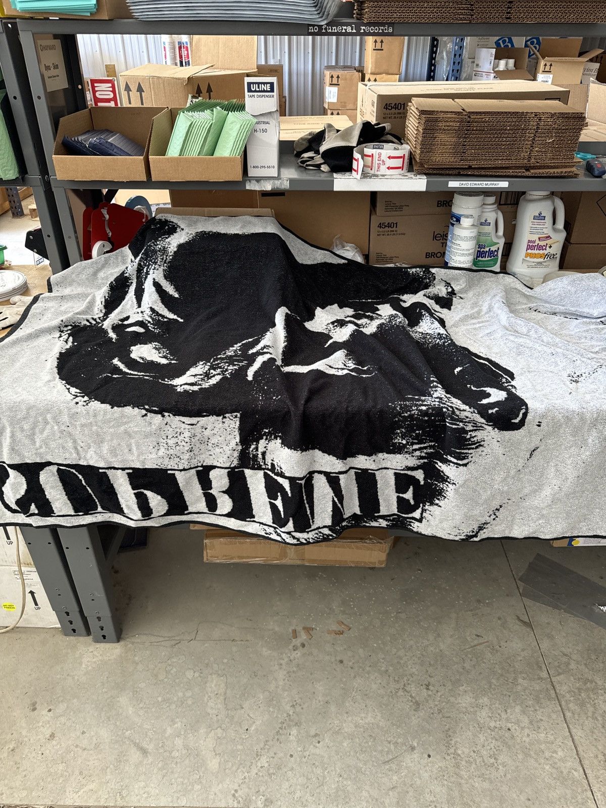 Supreme Supreme Bela Lugosi Towel Size ONE SIZE - 4 Thumbnail