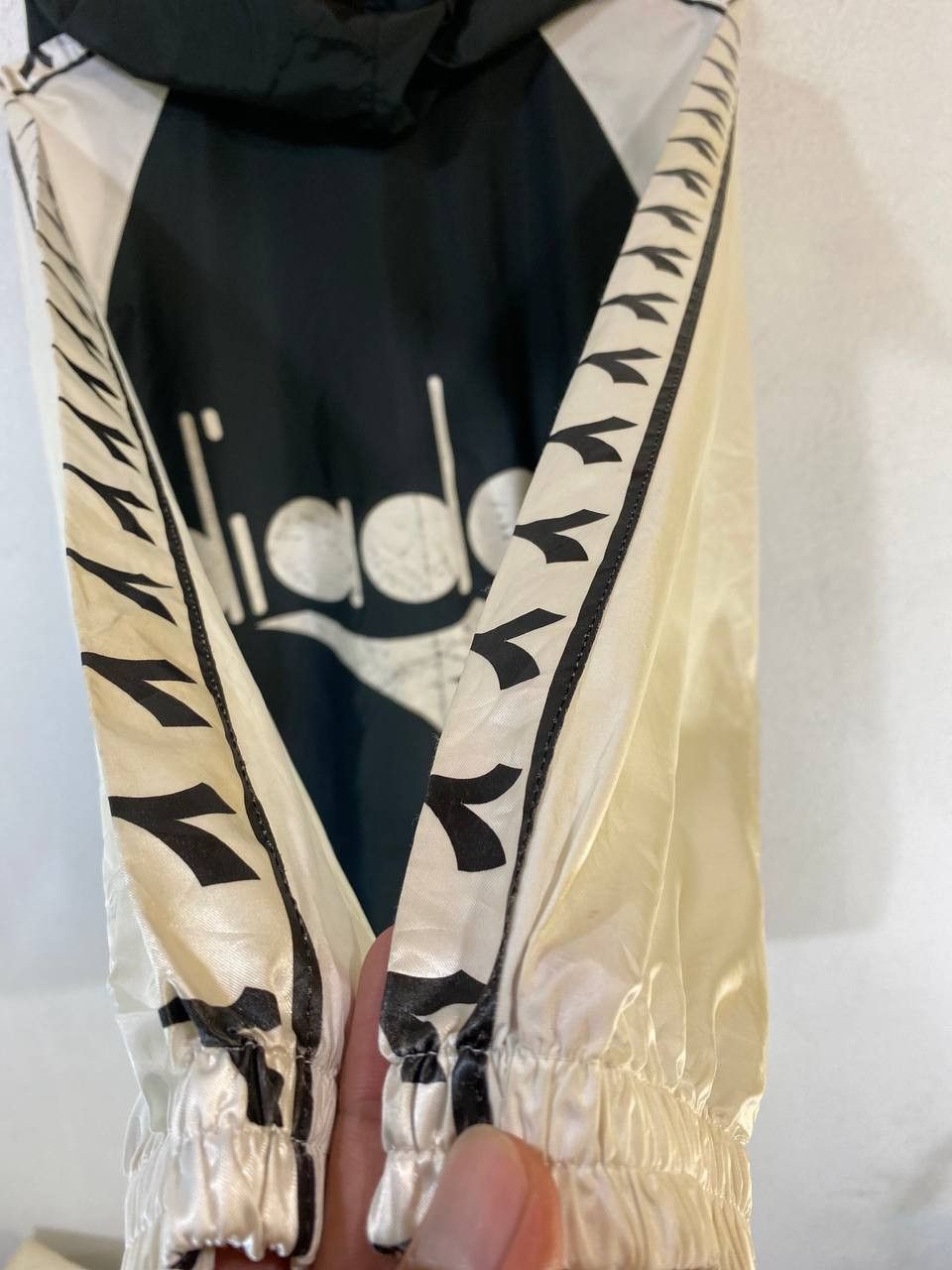 Diadora vintage 90s diadora big logo back sidetaped jacket Size US XXL / EU 58 / 5 - 8 Thumbnail
