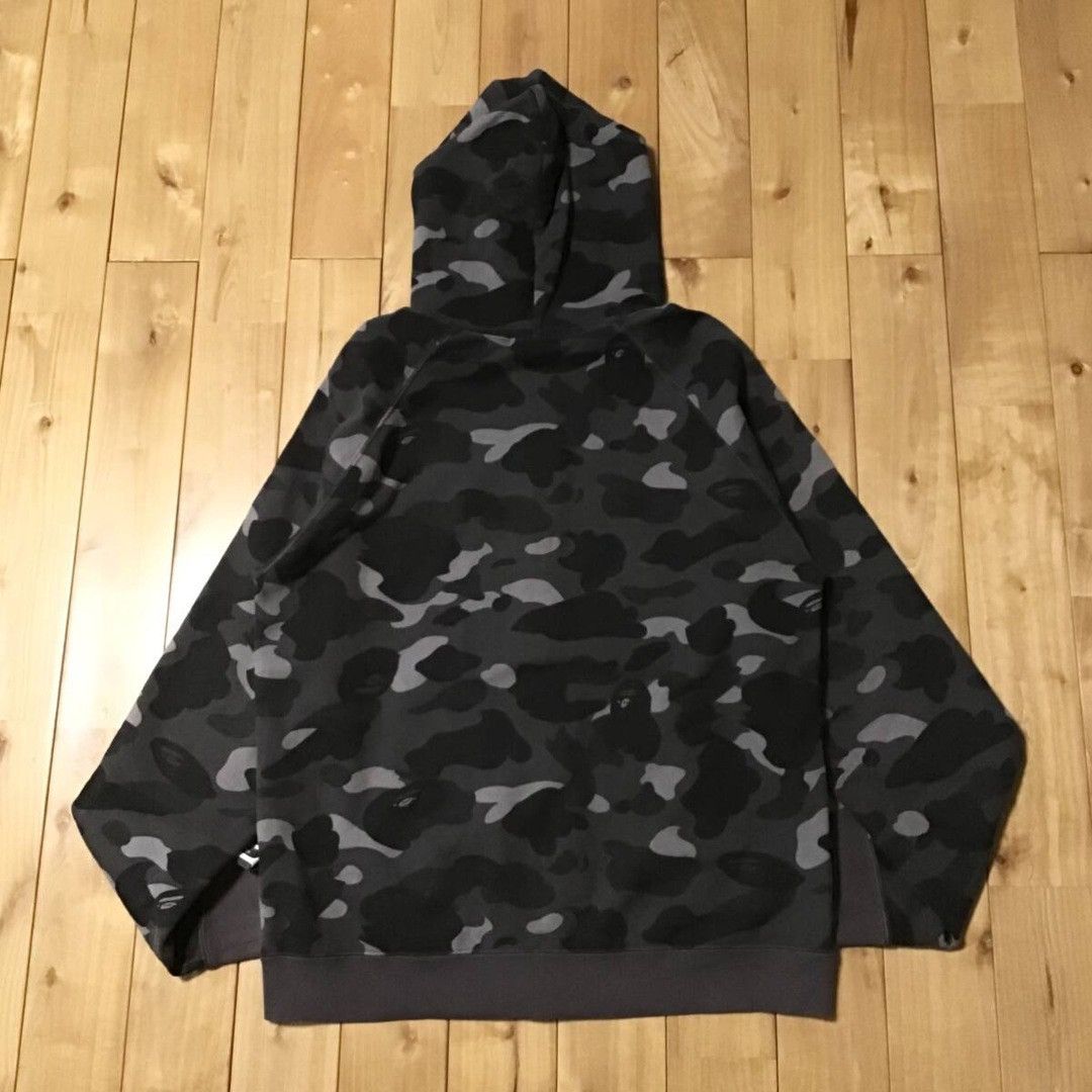 Bape ☠️Pirates Store limited☠️ BAPE Black camo zip hoodie APE NIGO Size US M / EU 48-50 / 2 - 3 Thumbnail