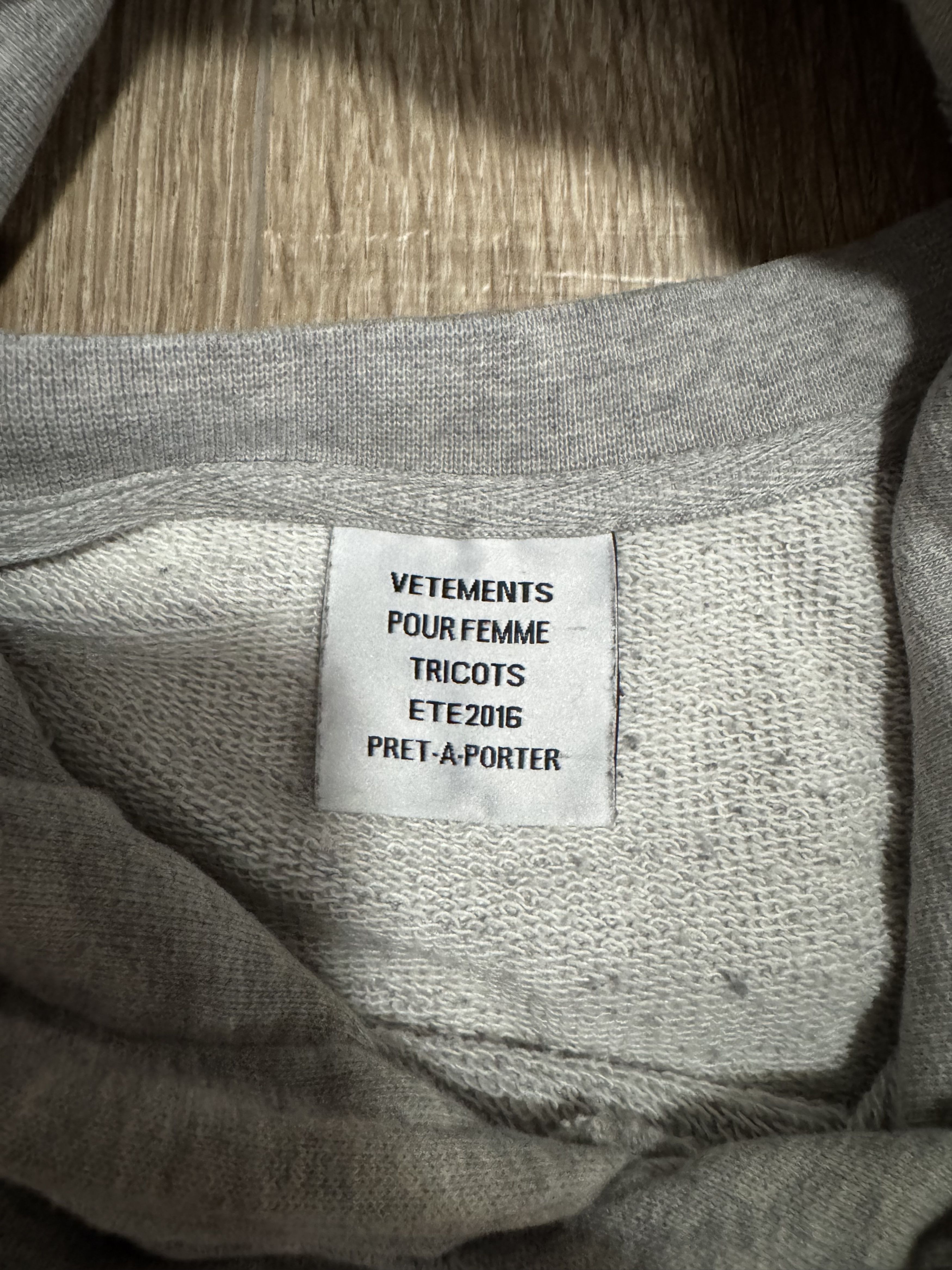 Vetements Vetements Reversible Hoodie Size US L / EU 52-54 / 3 - 8 Thumbnail