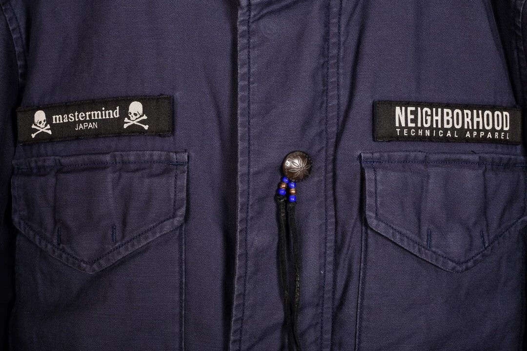 Mastermind Japan mmj x nbhd m65 jacket washed blue/black M Size US M / EU 48-50 / 2 - 4 Thumbnail