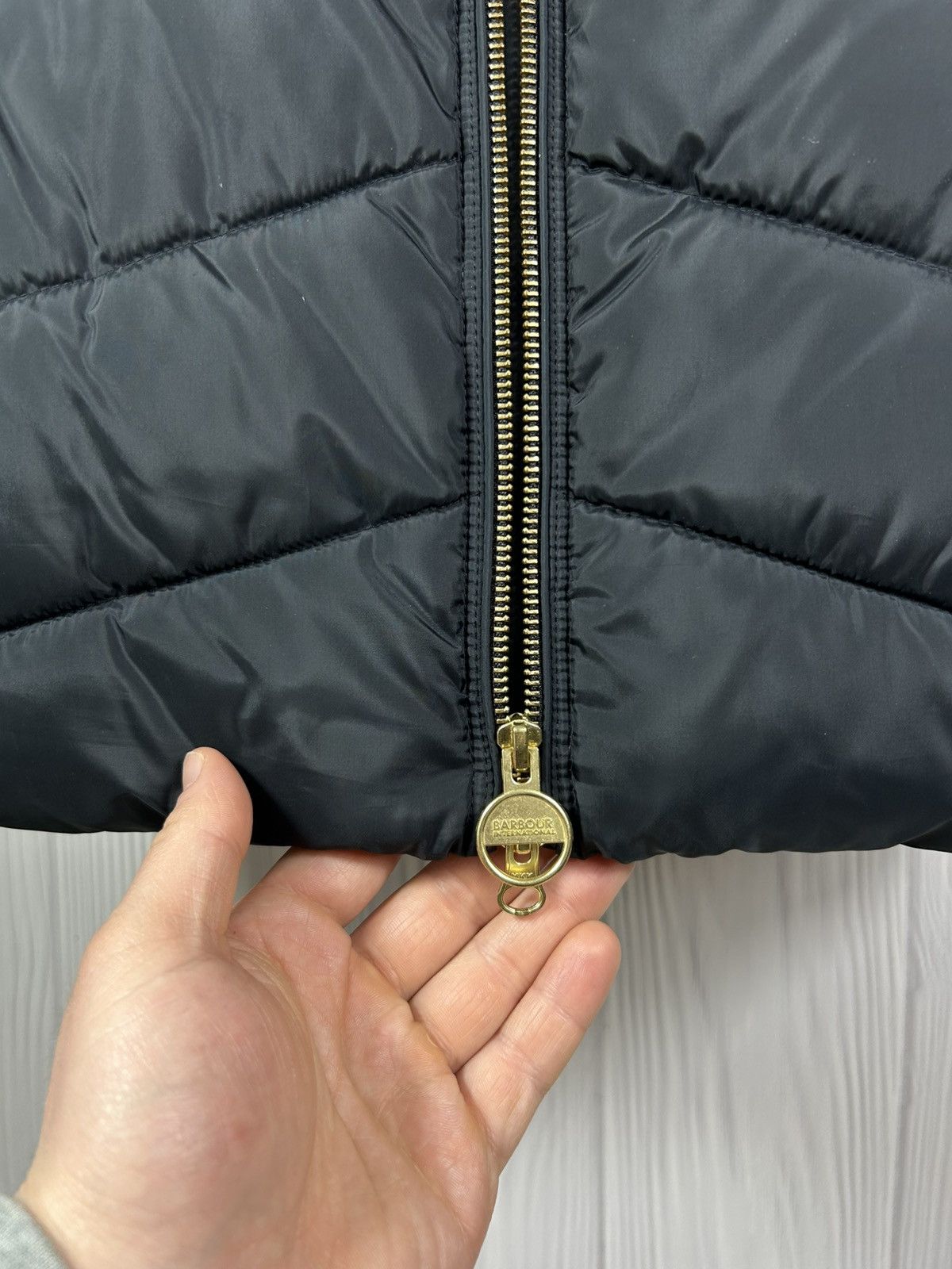 Barbour Barbour International Santa Rosa FibreDown Gilet With Fur Size M / US 6-8 / IT 42-44 - 6 Thumbnail