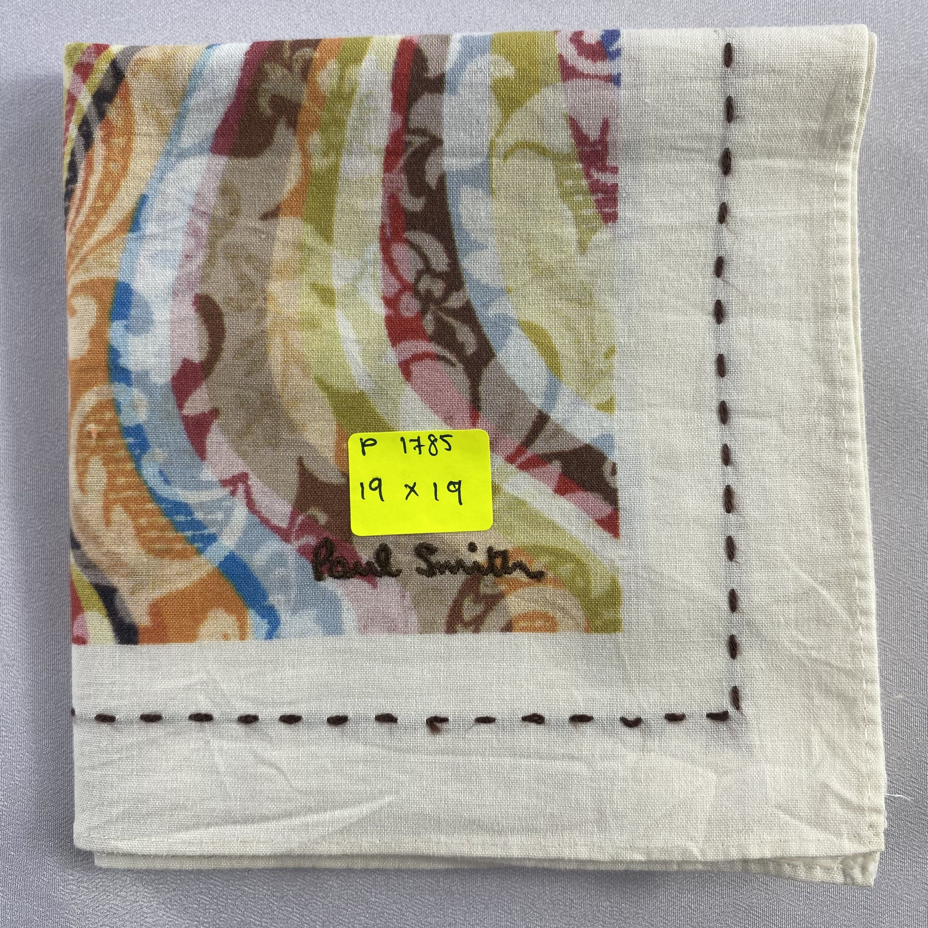 Paul Smith × Vintage Paul Smith Neckerchief / Bandana / Handkerchief-P1785 Size ONE SIZE - 6 Thumbnail