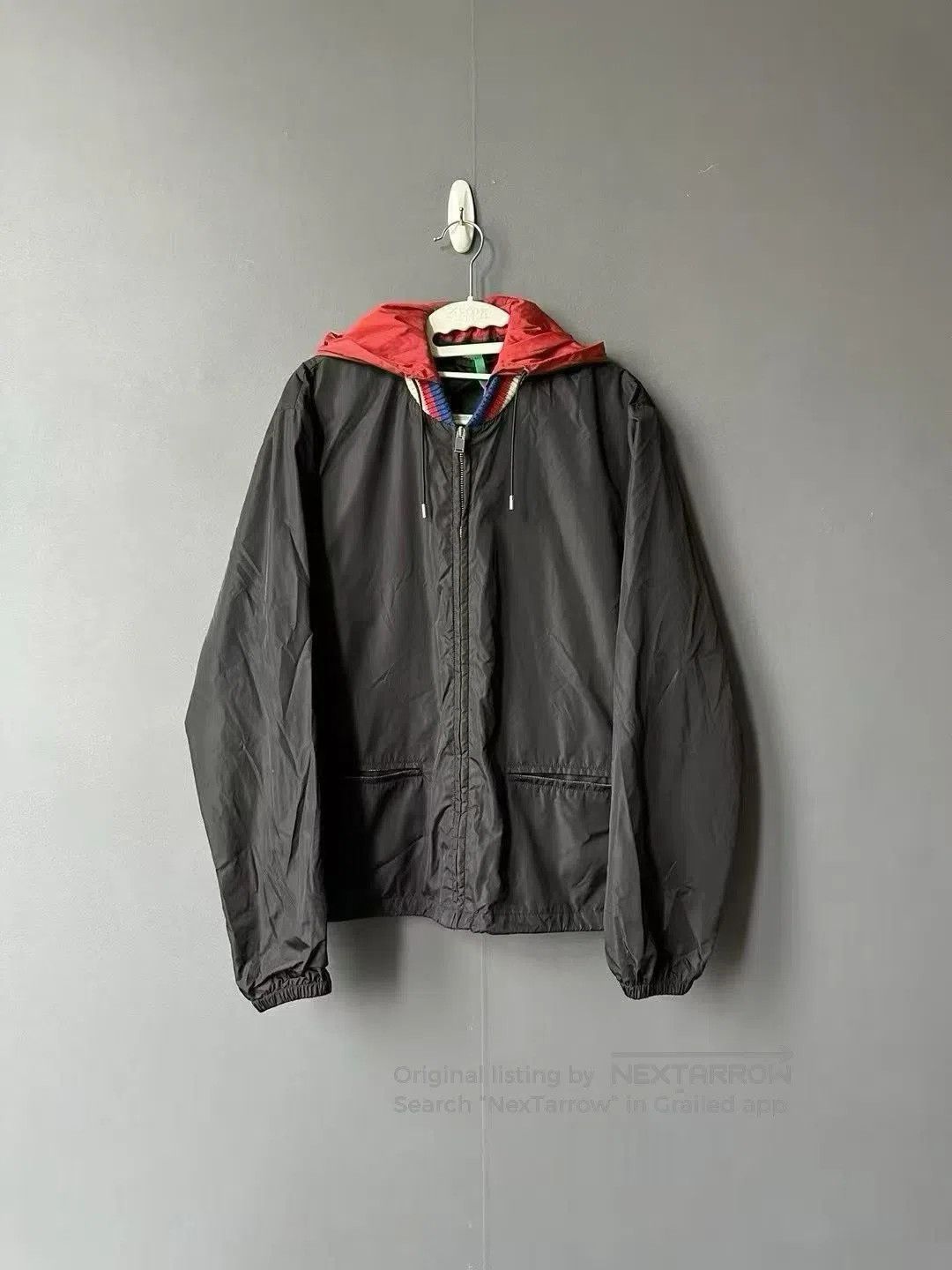 Gucci Guicci Back Logo Windbreaker Jacket| Size US S / EU 44-46 / 1 - 1 Thumbnail