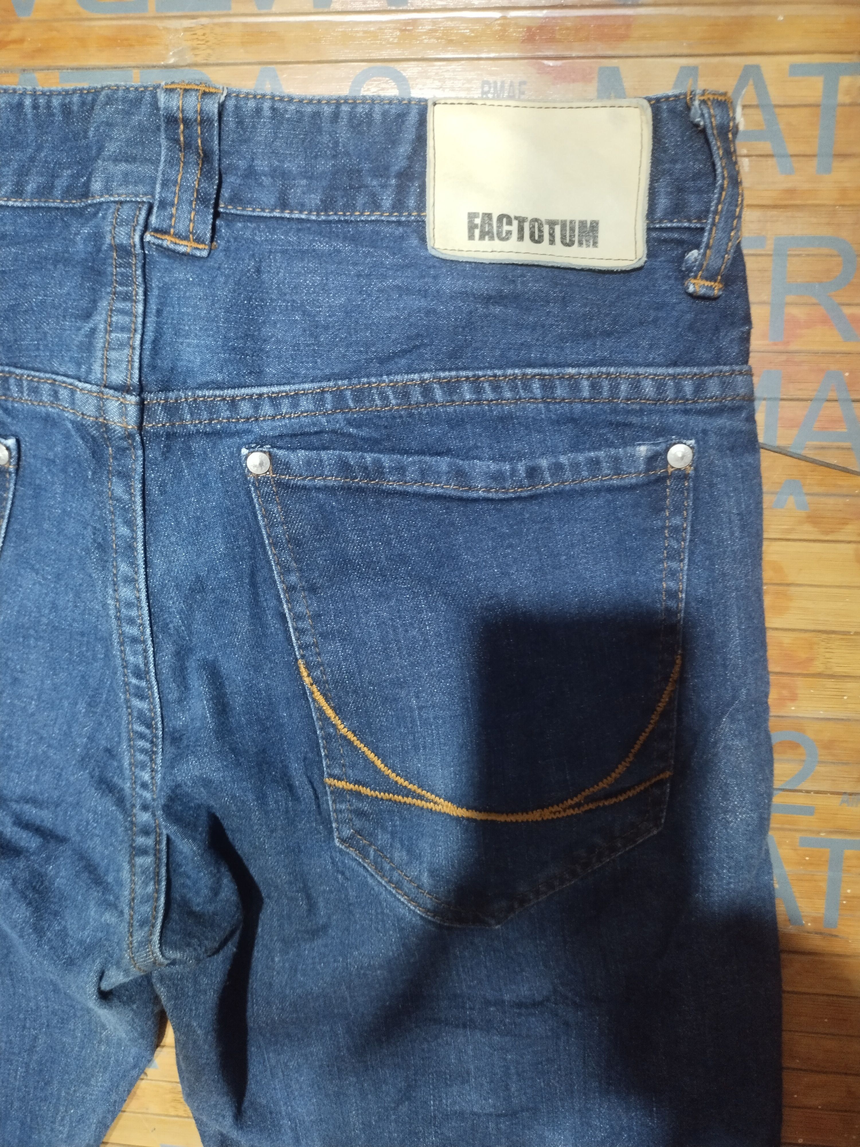 Japanese Brand × Vintage Factotum Sz 31" Size US 31 - 6 Thumbnail