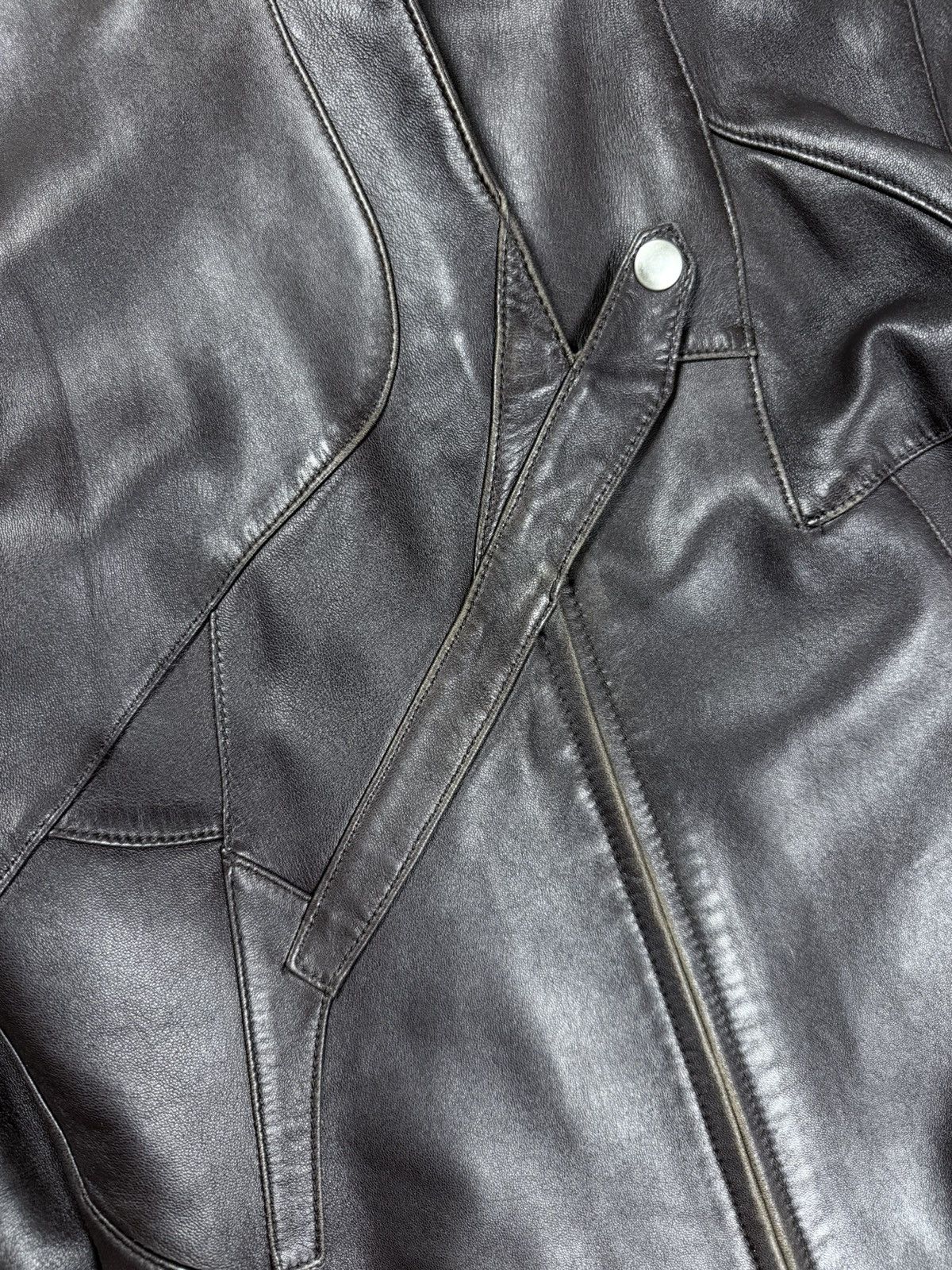 Hussein Chalayan Hussein Chalayan - AW03 Moto Jacket Size US L / EU 52-54 / 3 - 2 Thumbnail
