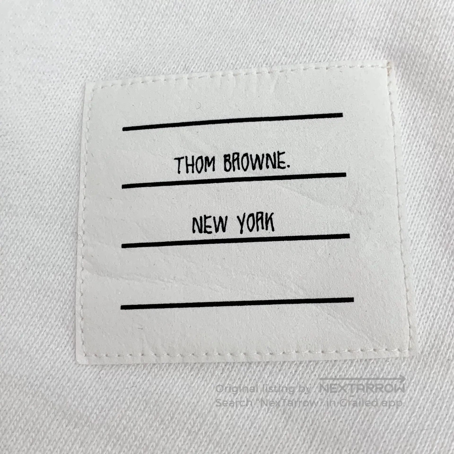 Thom Browne thom browne white striped cotton skirt. Size 28" / US 6 / IT 42 - 5 Thumbnail