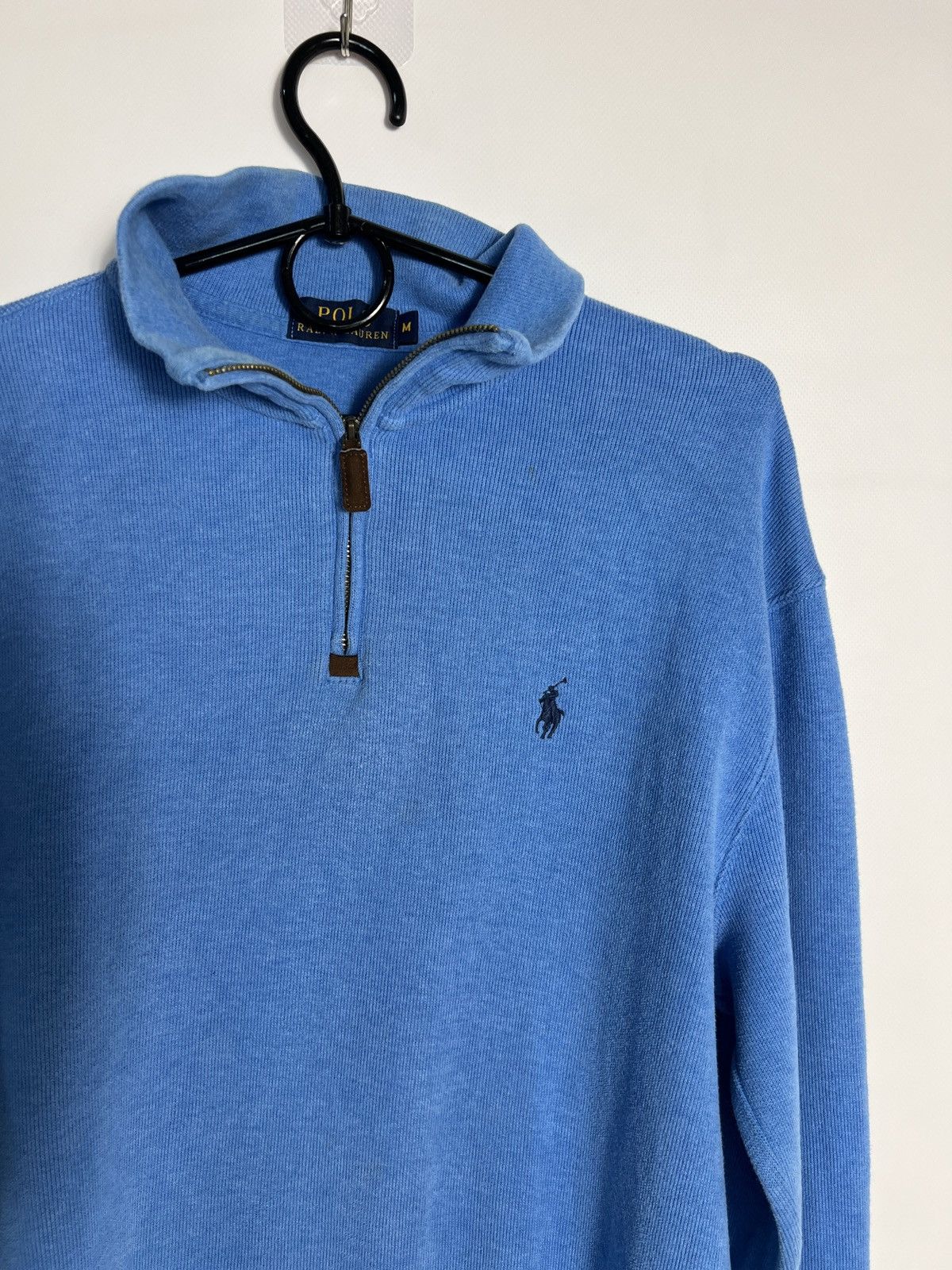Polo Ralph Lauren × Vintage Vintage Polo Ralph Lauren 1/3 zip Pullover Sweater Size US M / EU 48-50 / 2 - 3 Thumbnail