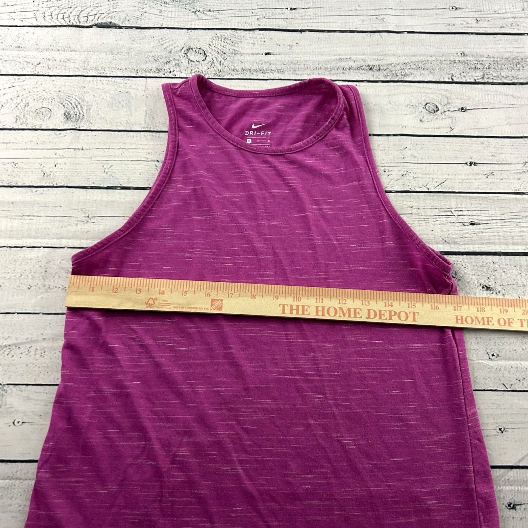 Nike Nike Dri-Fit Sleeveless Tank Top Shirt Women M Purple Pink Size M / US 6-8 / IT 42-44 - 4 Thumbnail