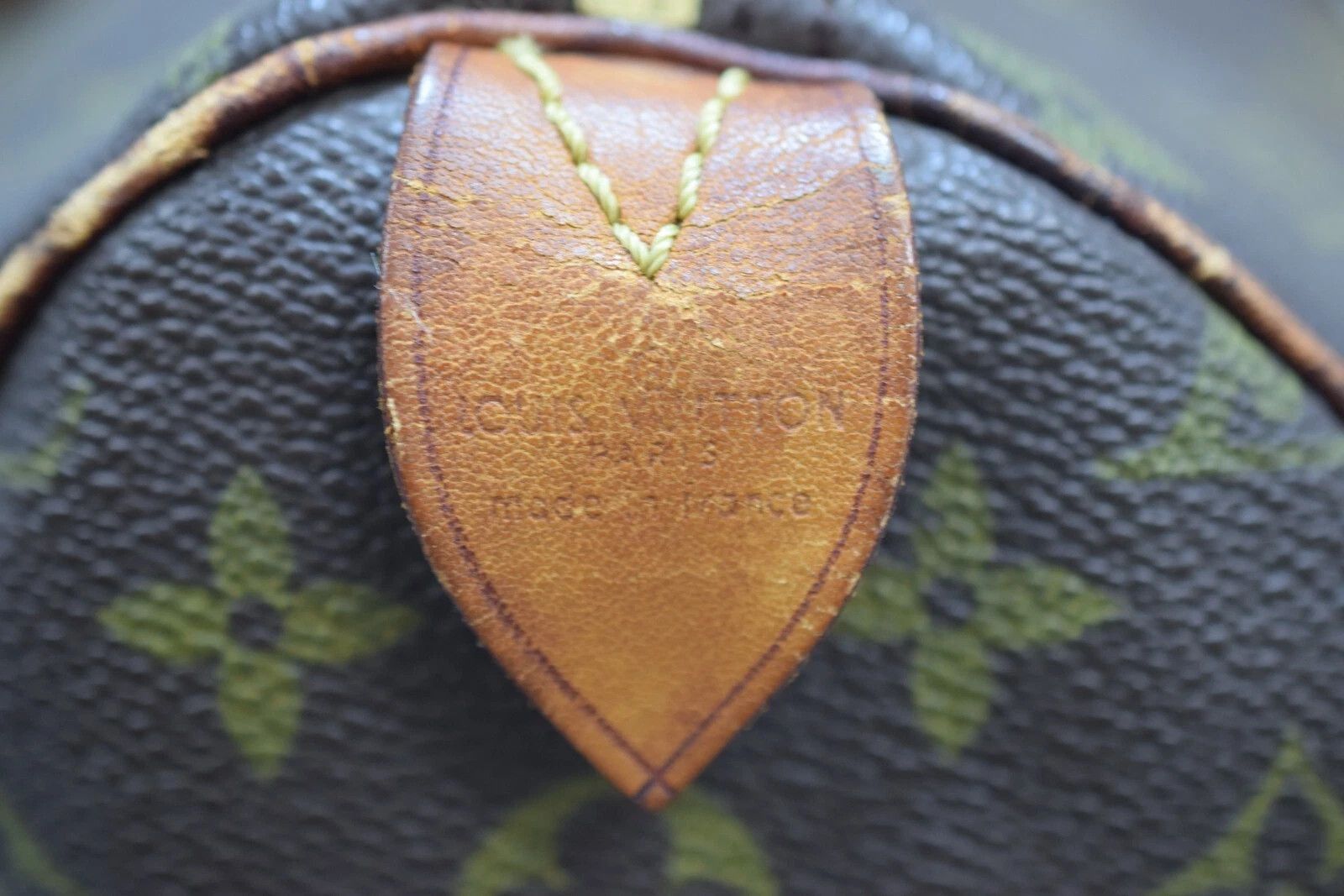 Louis Vuitton Auth Louis Vuitton Speedy 35 Handbag Monogram Canvas M41524 Size ONE SIZE - 7 Thumbnail