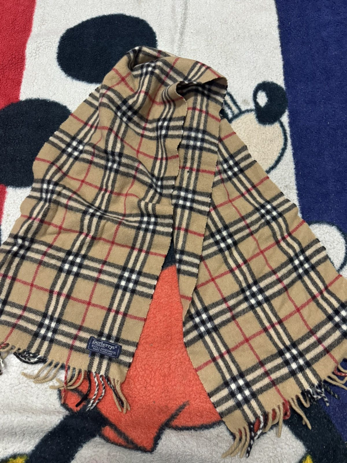 Burberry BURBERRY NOVA CHECK LAMB WOOL MAFLA Size ONE SIZE - 1 Thumbnail