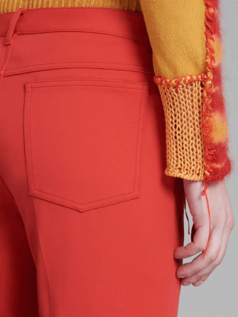 Marni o1srvl11e0724 Trouser in Red Size US 36 / EU 52 - 4 Thumbnail