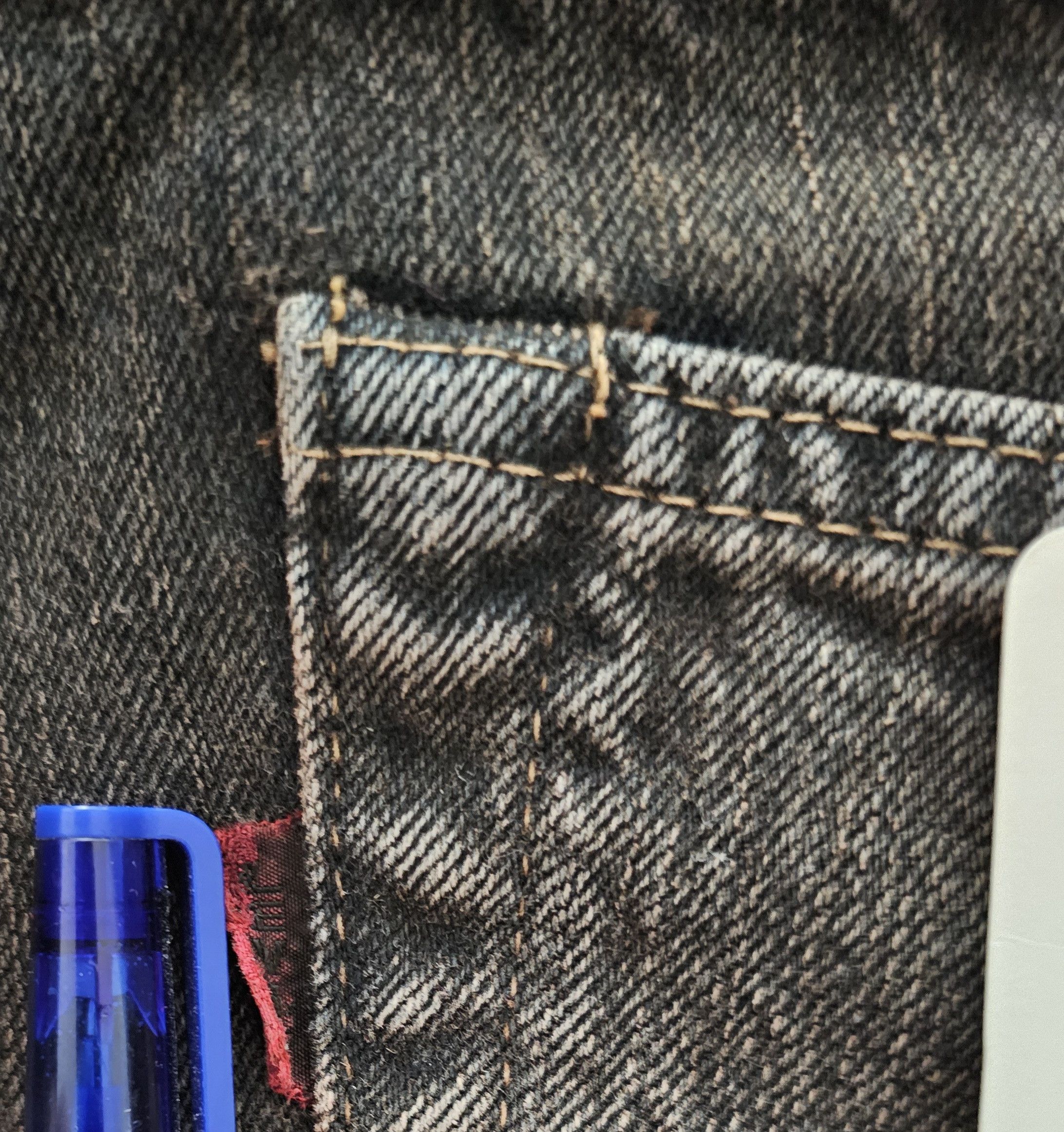NWT LVC Levi's Vintage Clothing 1961 551 ZXX Big E Selvedge