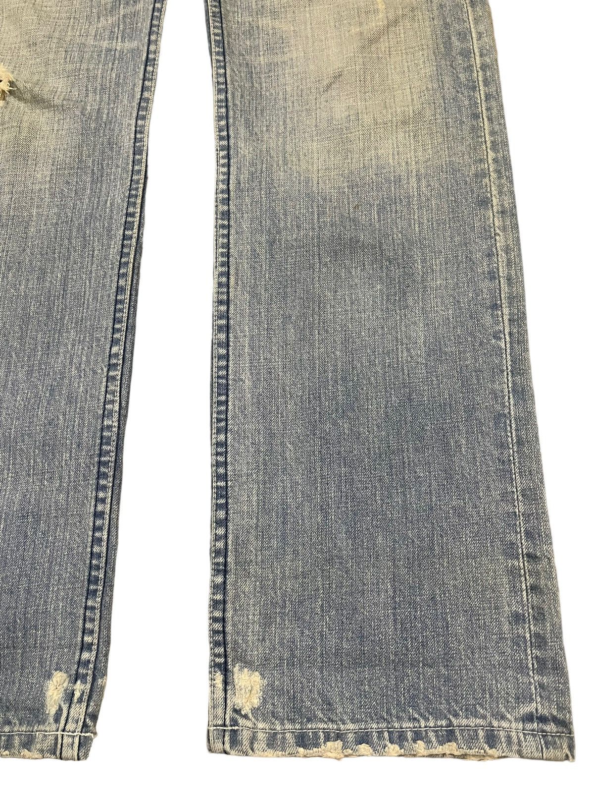 Levi's Vintage 90s Levis Classic Blue Wash Distress Style Jeans Size US 31 - 6 Thumbnail
