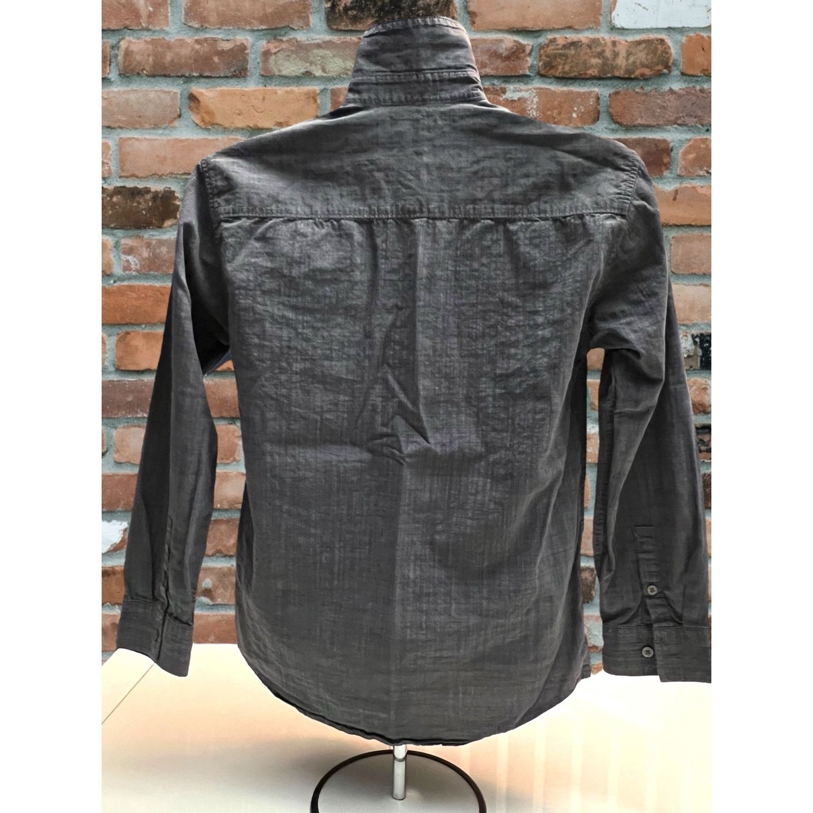 Calvin Klein Calvin Klein Jeans Men’s XL Long Sleeve Button-Up Shirt Gray Size US XL / EU 56 / 4 - 2 Thumbnail