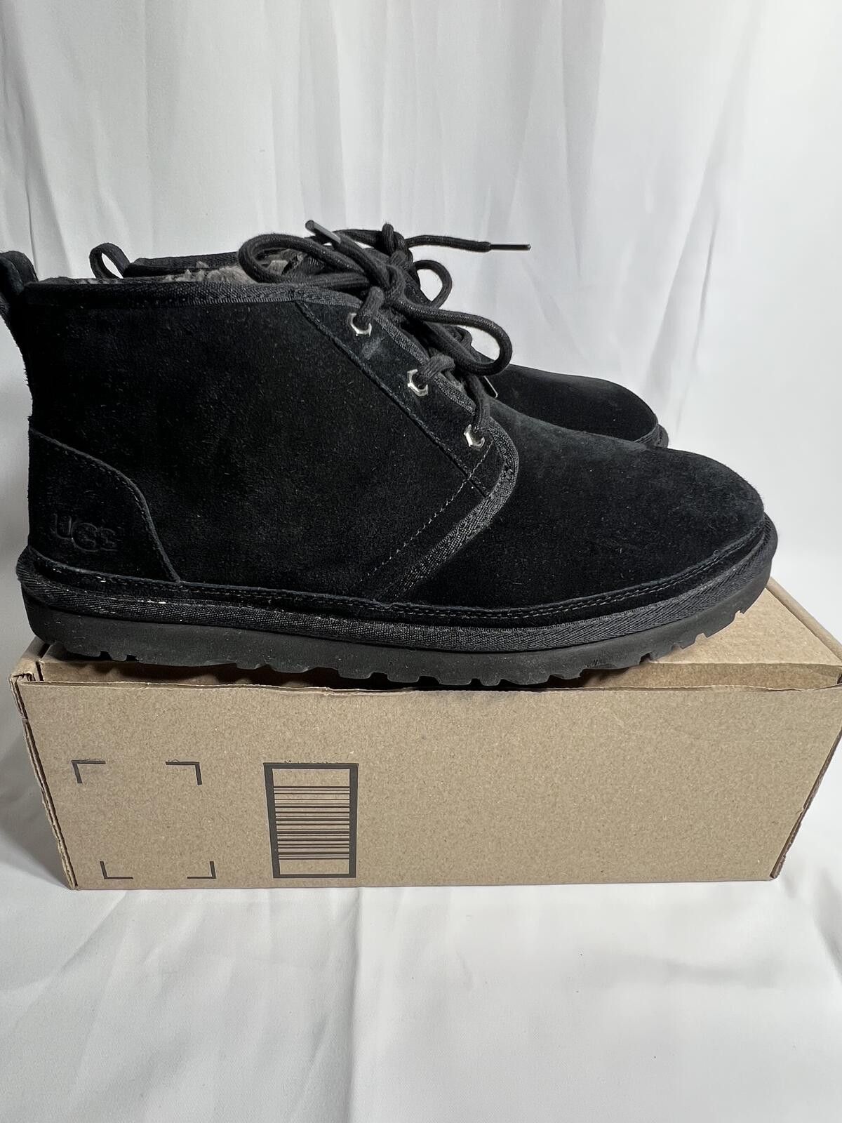Ugg UGG Black Suede Lace-Up Ankle Boots Size US 11 / IT 41 - 1 Thumbnail