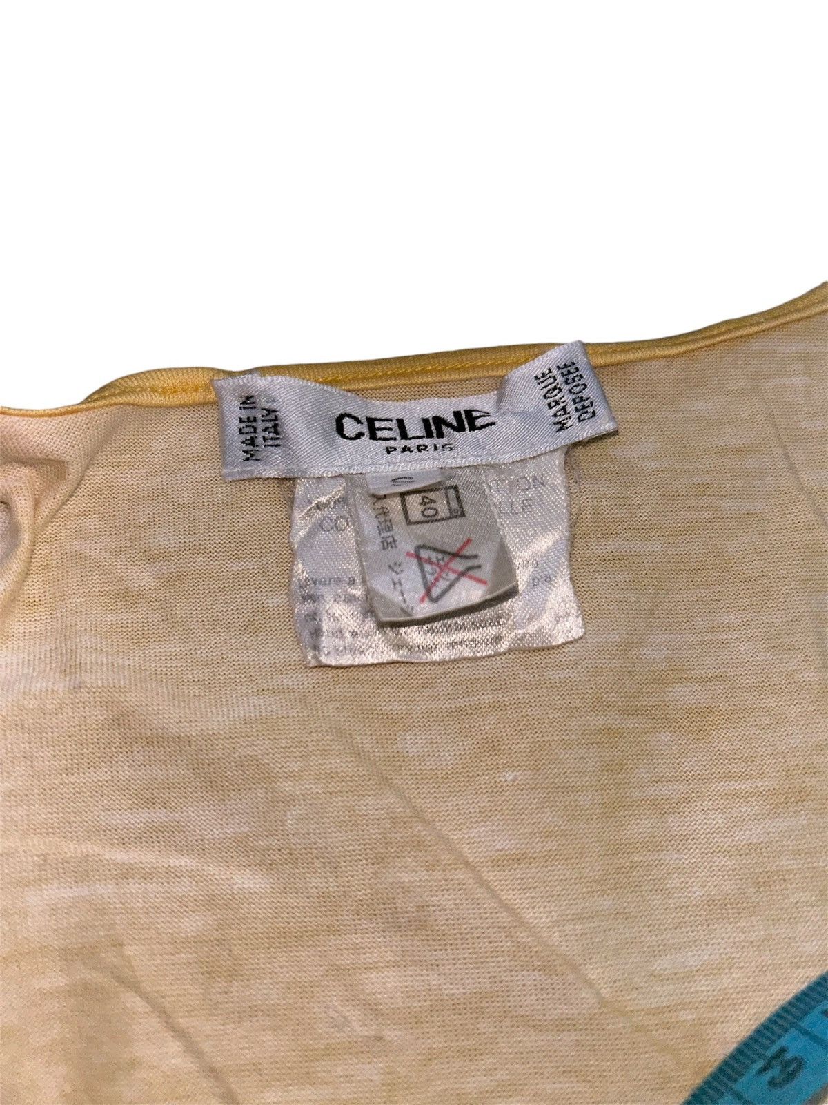 Celine Celine T-shirt Size S / US 4 / IT 40 - 4 Thumbnail