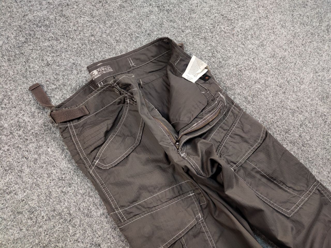 Japanese Brand Vintage 90's Japan Style Cargo Brown Pants Travis Scott Size US 31 - 13 Thumbnail