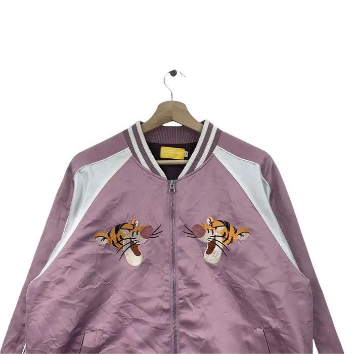 Disney Vintage SUKAJAN TIGGER WINNIE The POOH Japan Souvenir Jacket Size L / US 10 / IT 46 - 2 Thumbnail
