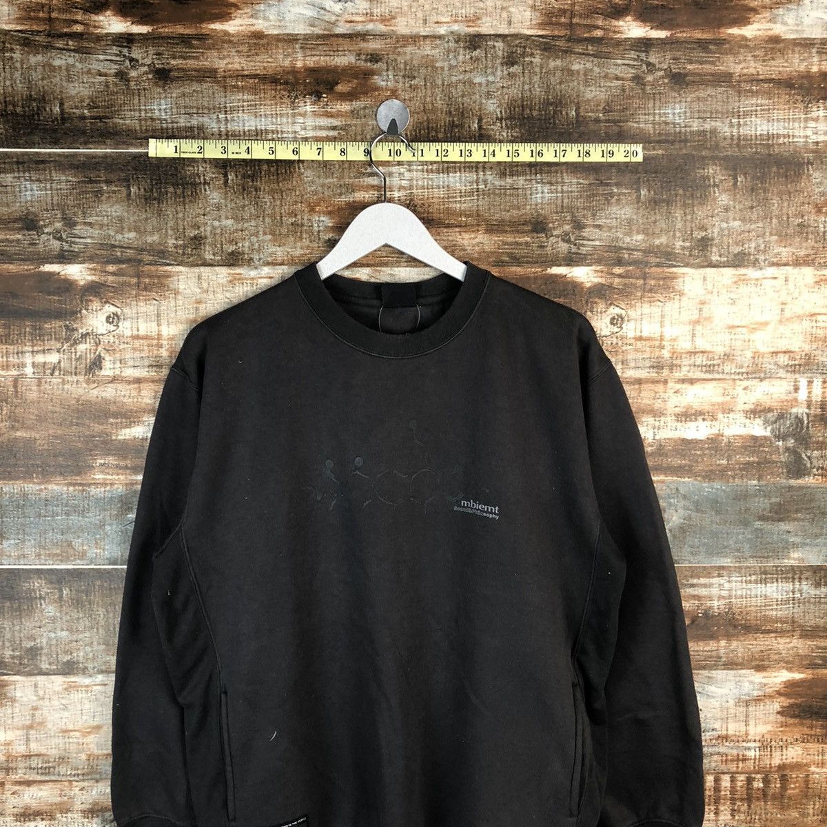 Japanese Brand × Vintage Power To The People Grey Sweatshirt #A1592 Size US M / EU 48-50 / 2 - 2 Thumbnail