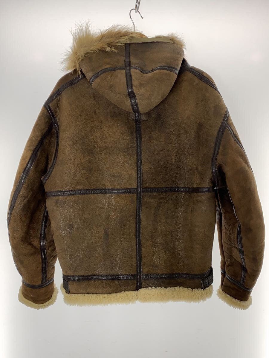 Avirex Avirex B-3 Hood Sheepskin Flight Jacket Brown Size US L / EU 52-54 / 3 - 2 Thumbnail