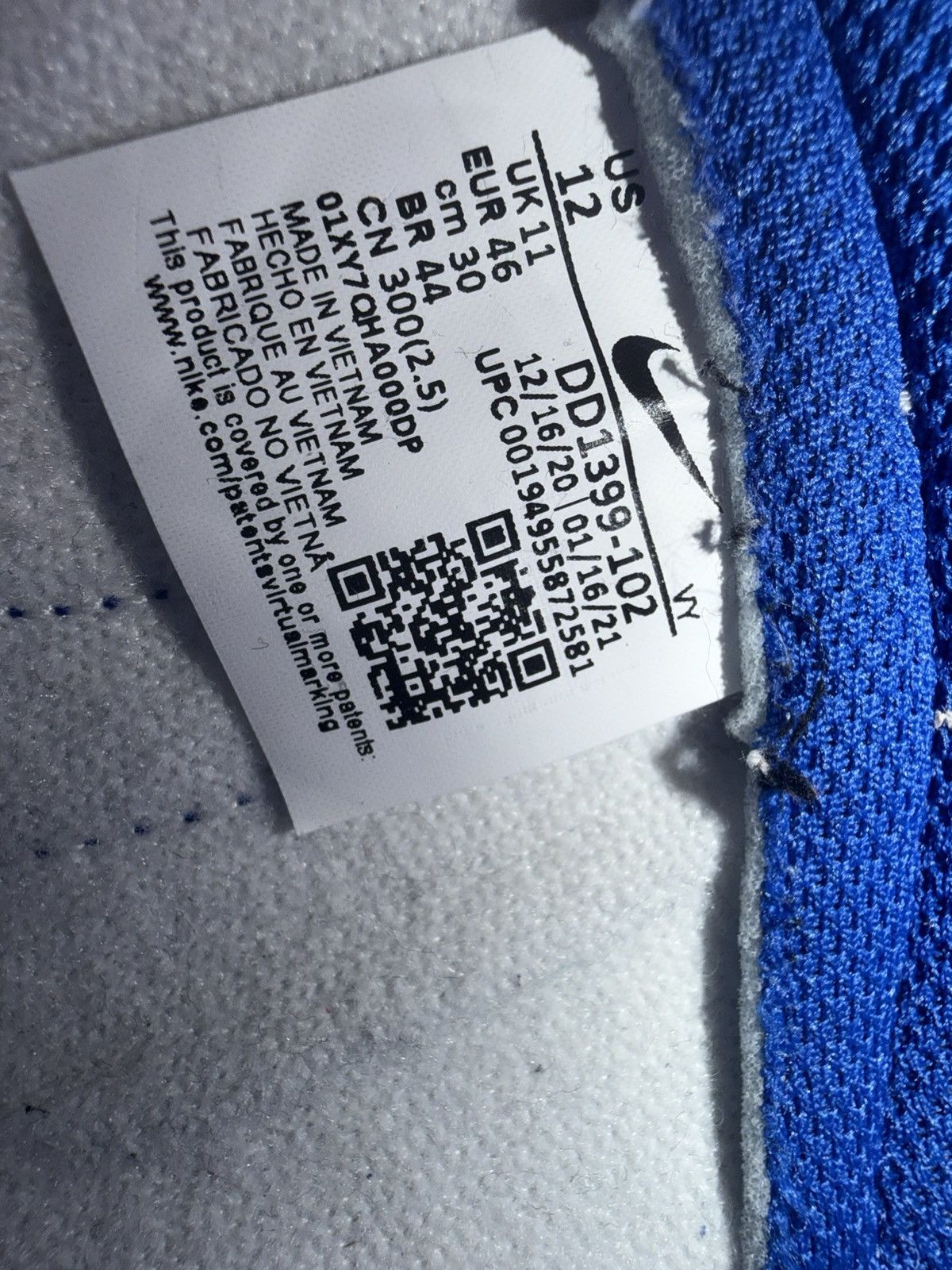 Nike Nike Dunk HI Retro Size US 12 / EU 45 - 3 Thumbnail