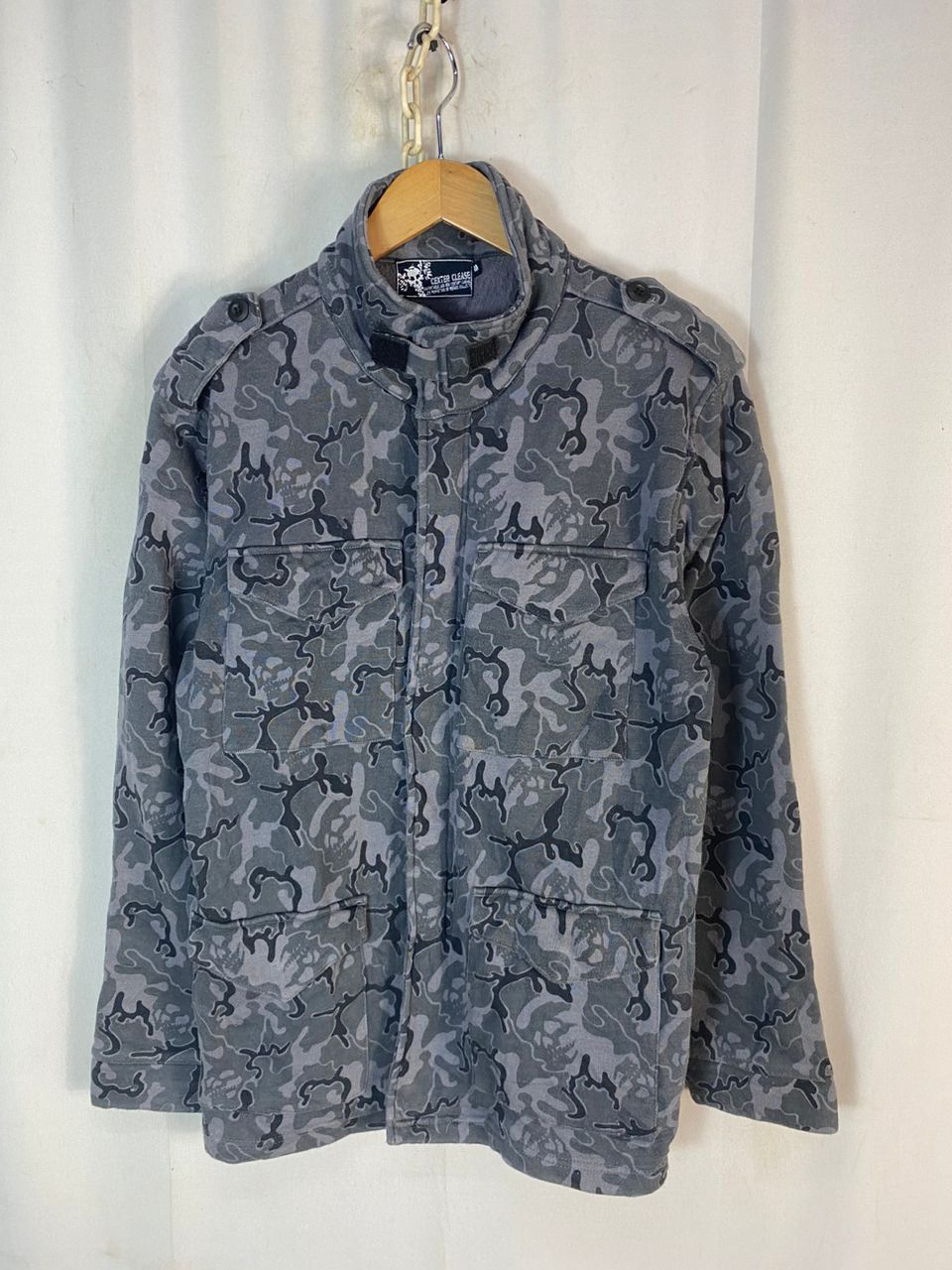 Canter clease fullprint zipper jacket