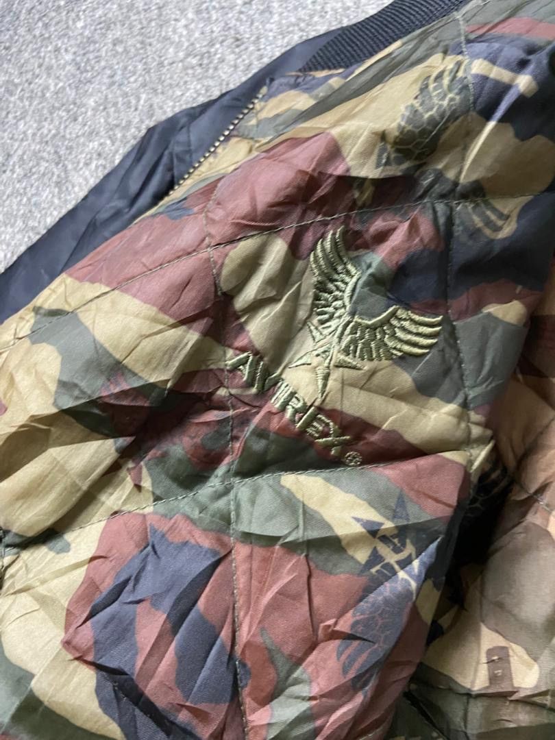 Avirex Avirex Reversible Bomber Jacket with Camo Pattern (202) Size US XXL / EU 58 / 5 - 6 Thumbnail