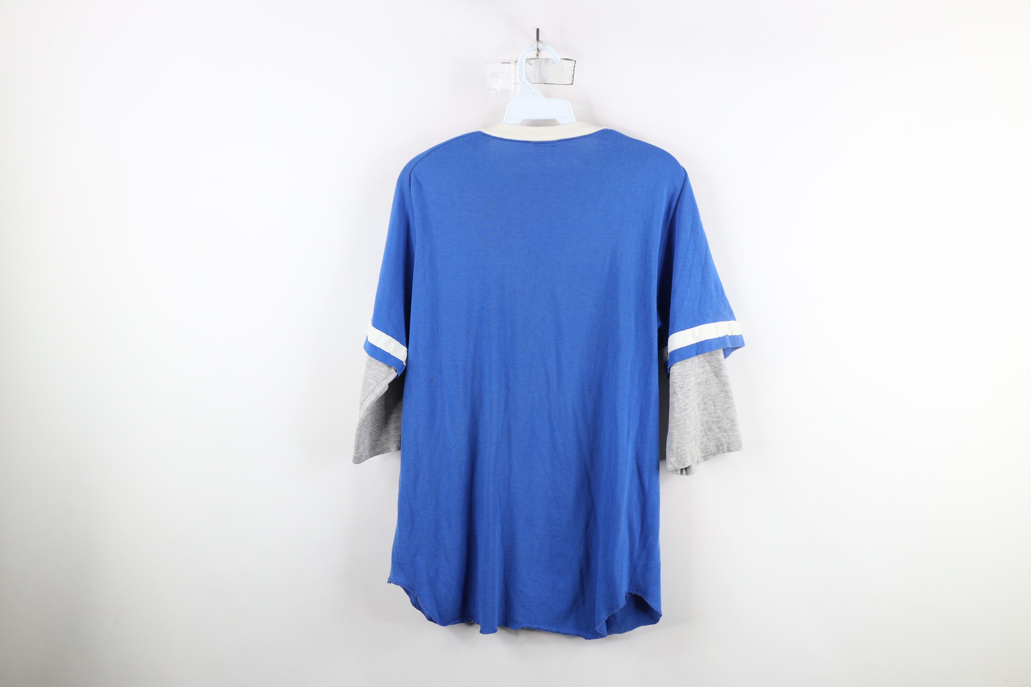 Nike × Vintage Vintage 80s 90s Nike 3/4 Sleeve Baseball Raglan T-Shirt USA Size US M / EU 48-50 / 2 - 12 Thumbnail