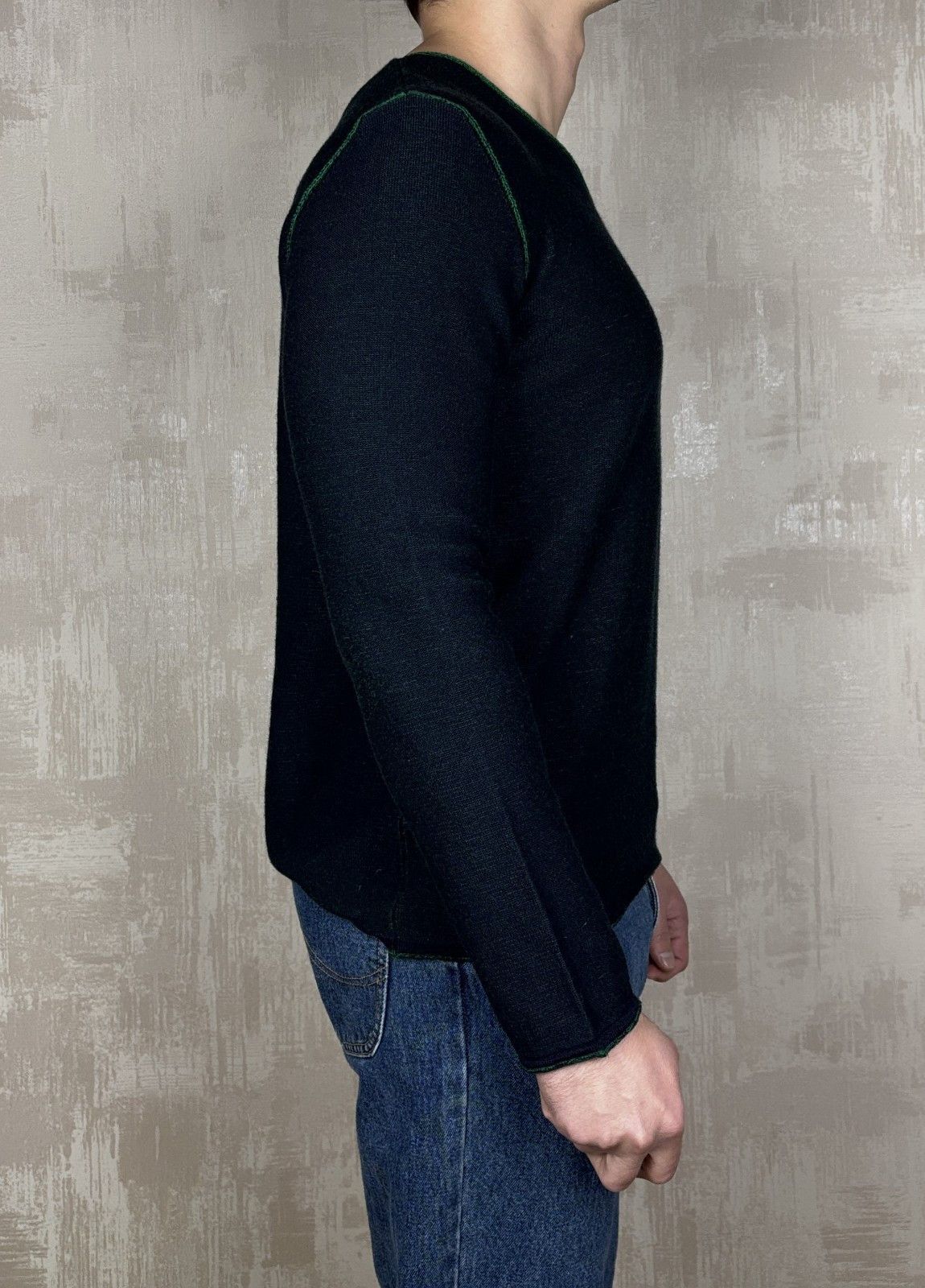 Other Phil Petter V-neck Sweater Wool Blend Size US L / EU 52-54 / 3 - 9 Thumbnail