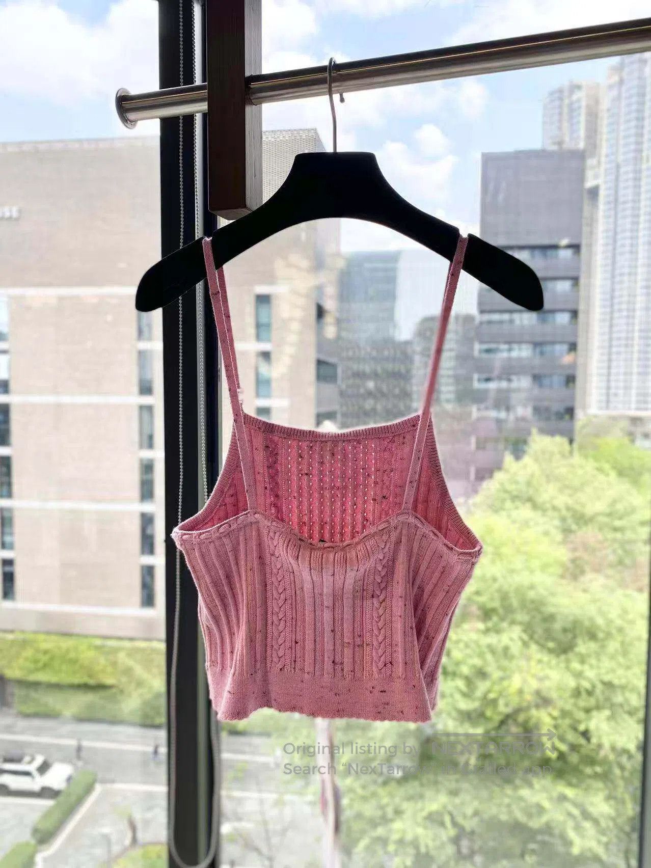 Chanel Chanel Pink vest with bow headband| Size XS / US 0-2 / IT 36-38 - 2 Thumbnail