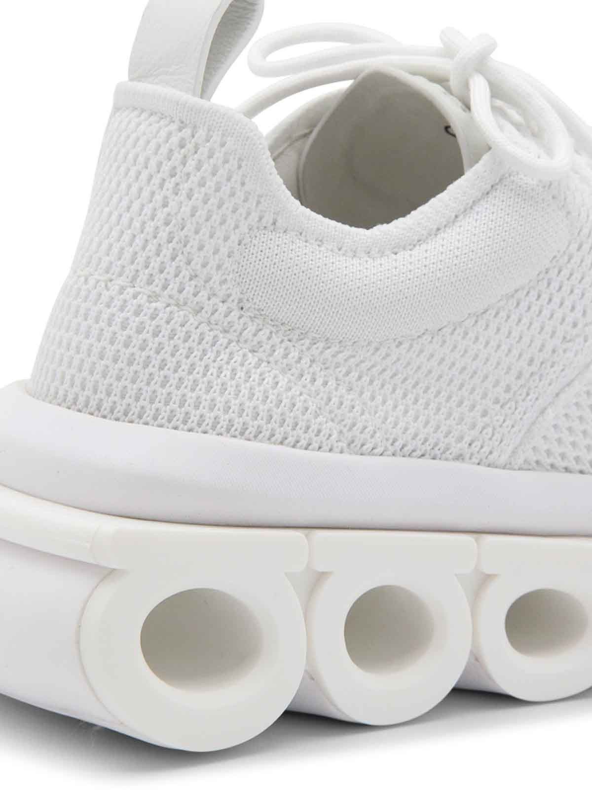 Salvatore Ferragamo o1s1rm0625 Low-Top Sneakers in White Size US 9 / EU 42 - 4 Thumbnail
