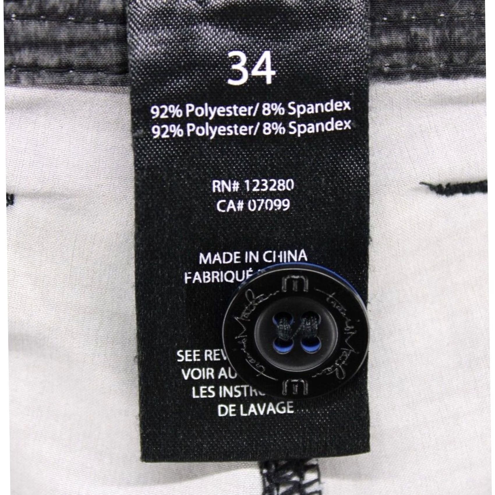 TravisMathew Travis Mathew Men's Golf Shorts Performance Tech Stretch Traveler Gray 34 Short Casual Chino Breathable Pockets Regular 34in Waist Inseam 10in Size US 34 / EU 50 - 6 Thumbnail