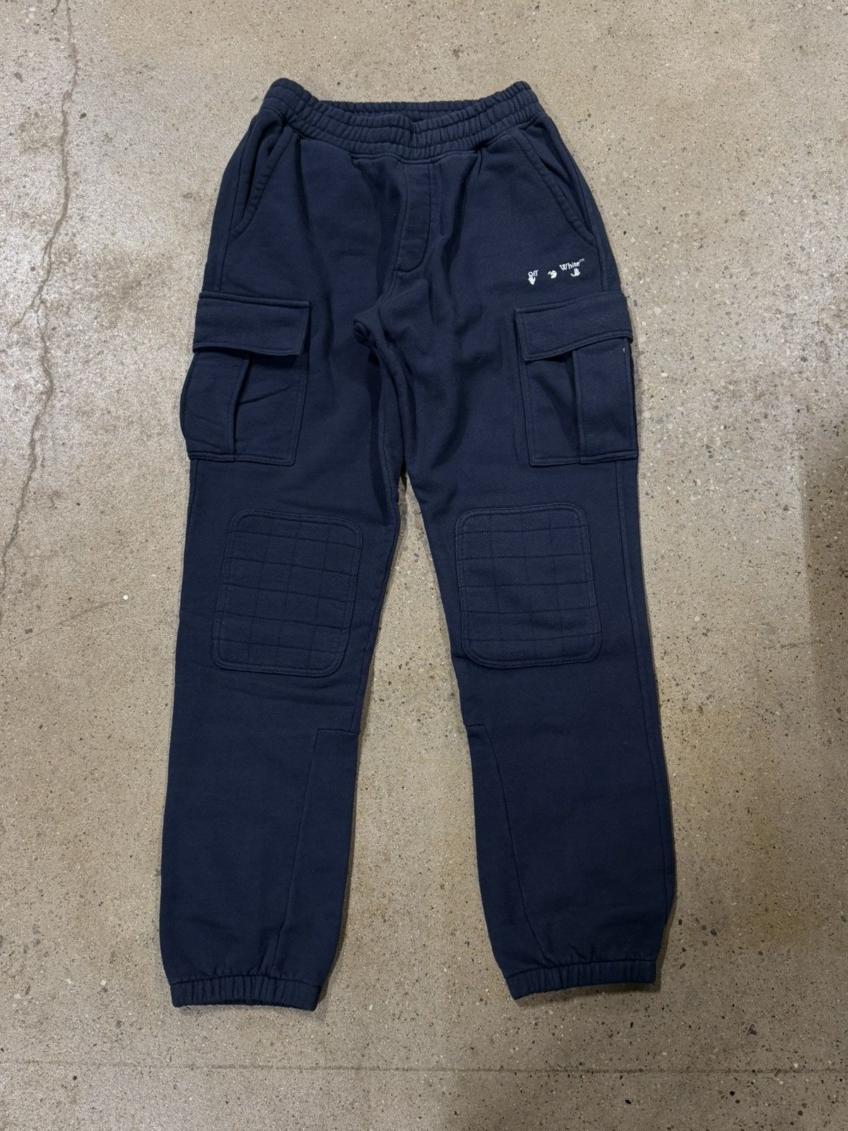 Off-White Off-White Cargo Sweatpants NEW 750$ Size US 32 / EU 48 - 1 Thumbnail