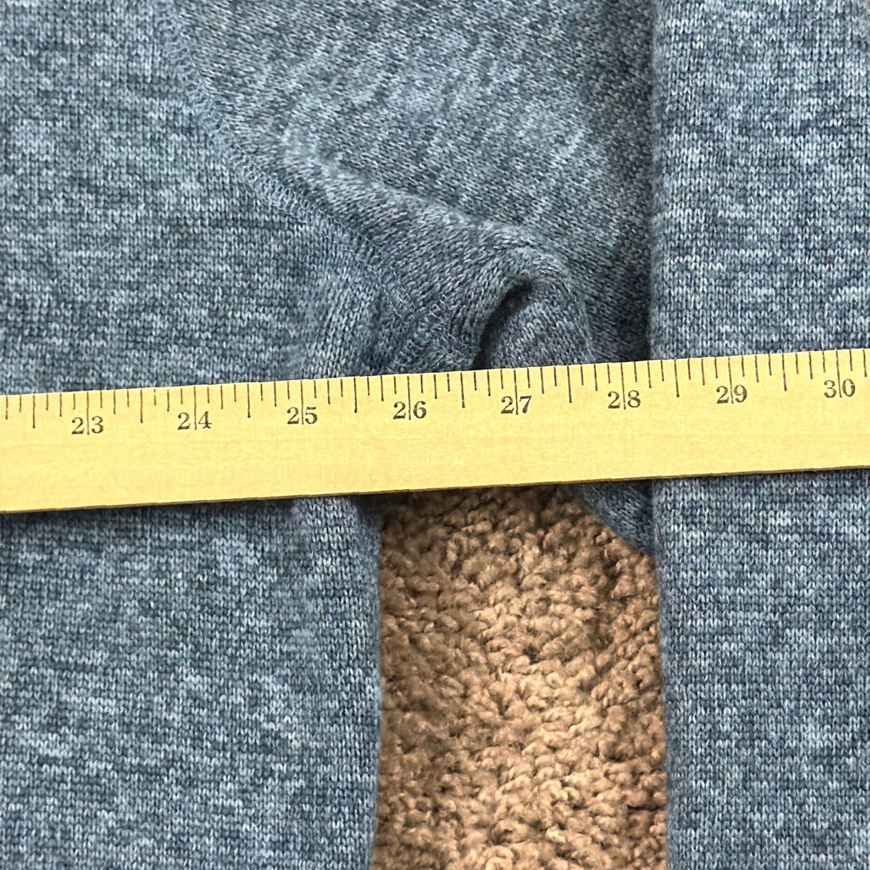 Eddie Bauer VINTAGE Eddie Bauer Sweater Mens XL Blue Fleece 1/4 Zip Pullover Comfort Casual Thick Size US XL / EU 56 / 4 - 7 Thumbnail