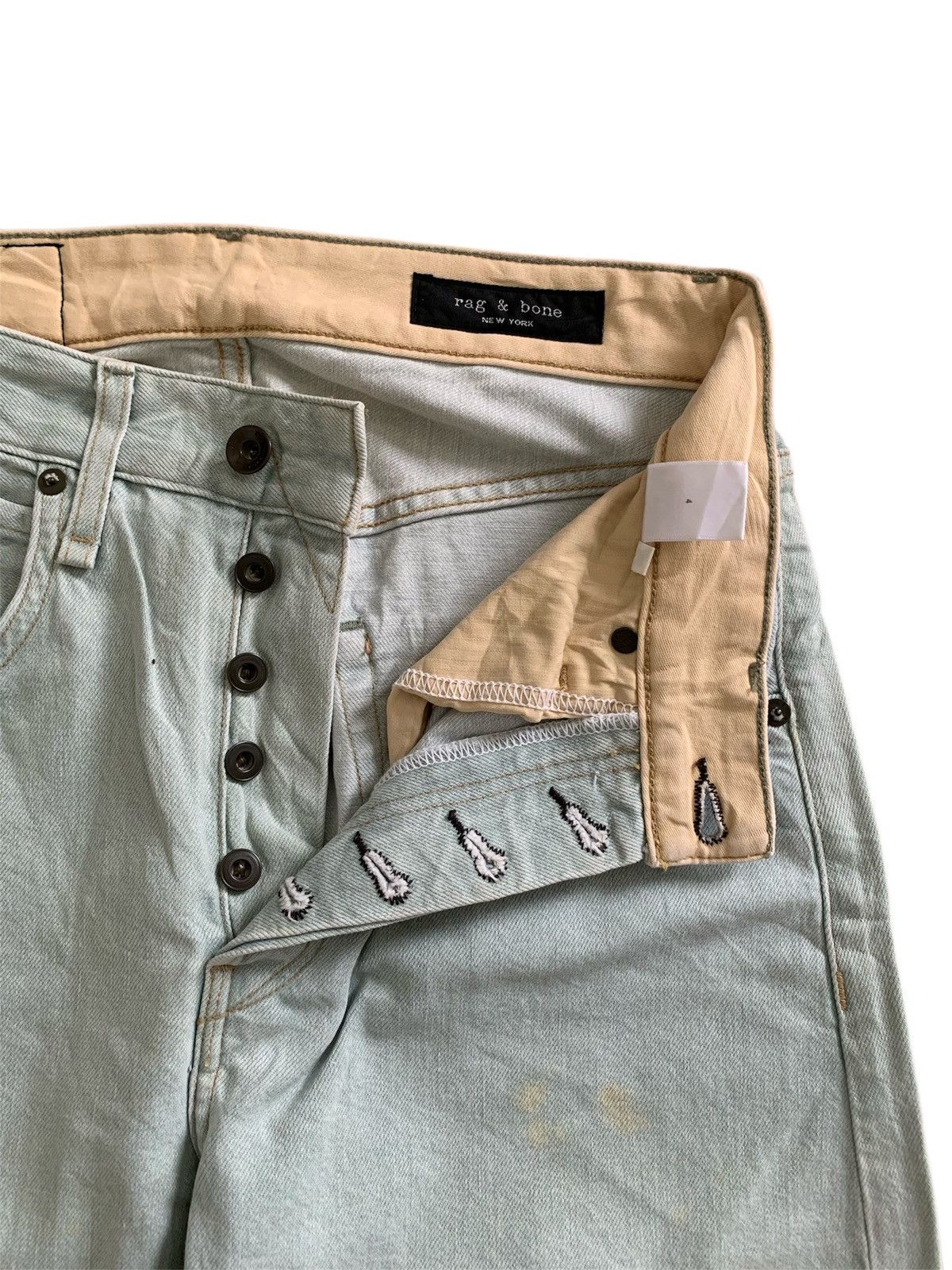 Rag & Bone Rag & Bone Newyork Slouch Tapered Dalton Light Blue Jeans Size US 28 / EU 44 - 6 Thumbnail