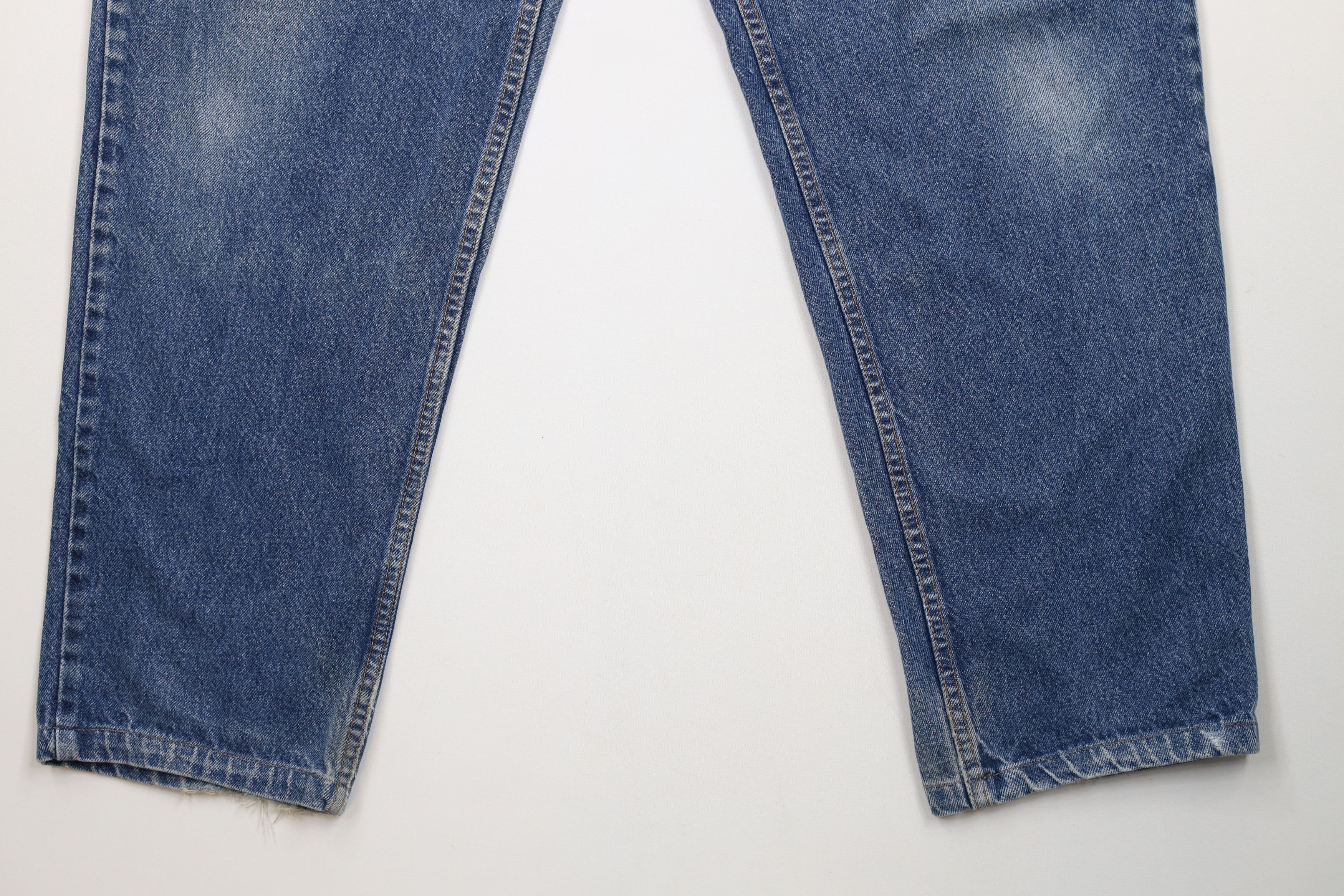Levi's × Vintage Vintage Y2K 2001 Levis 545 Loose Fit Denim Jeans Blue USA Size US 36 / EU 52 - 4 Thumbnail