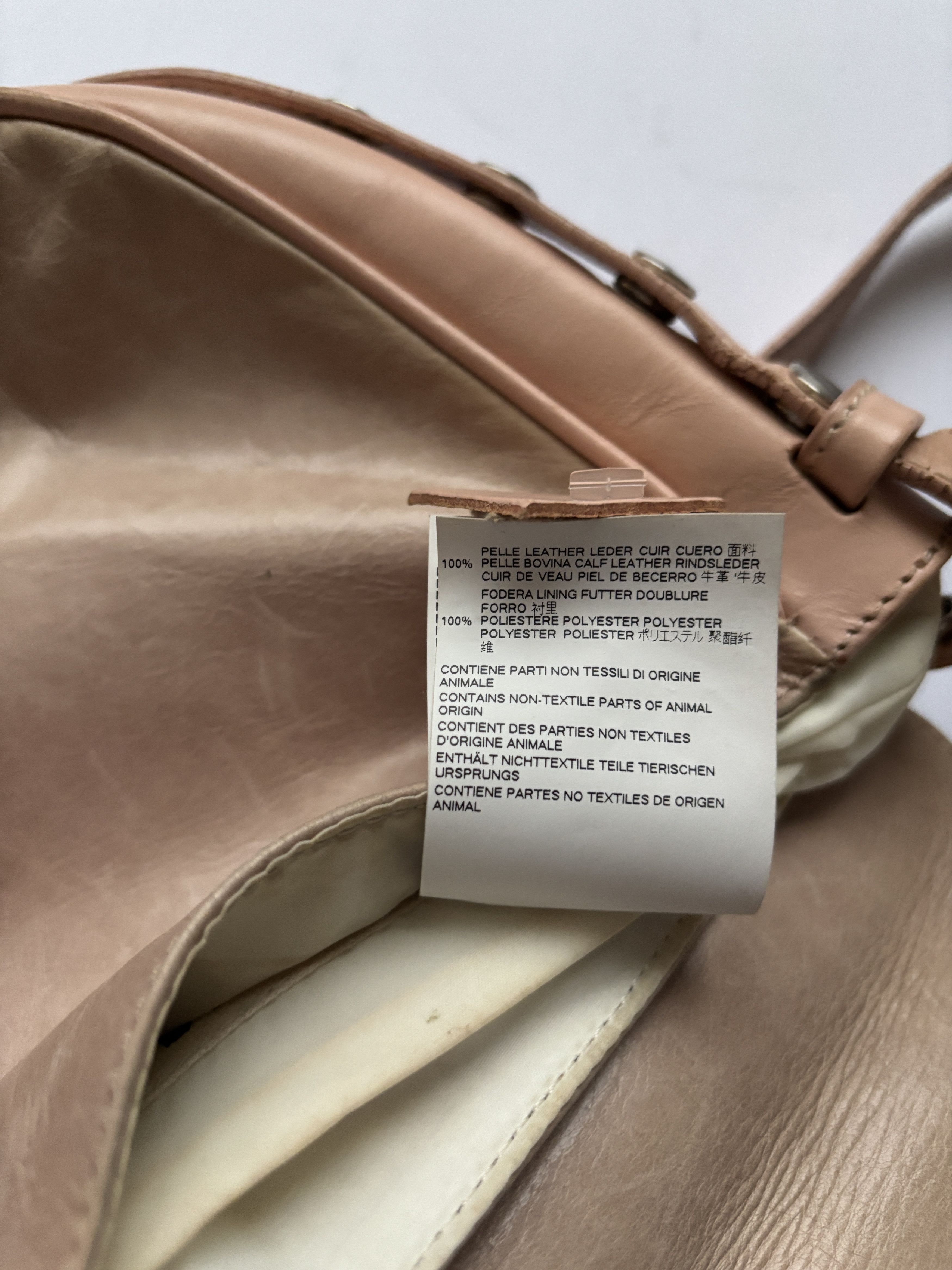 Maison Margiela ⚡️QUICK SALE⚡️2017 Margiela MM6 Beige/Pink Upside Down Bag Size ONE SIZE - 9 Thumbnail