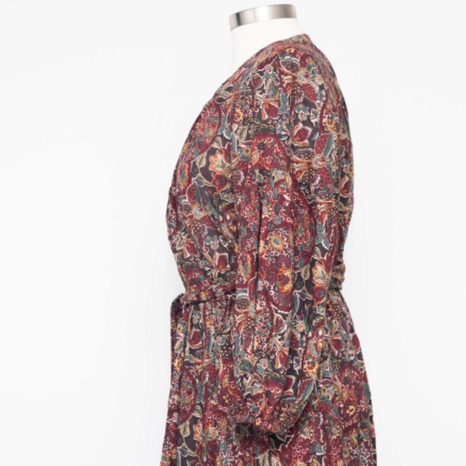 Lauren Ralph Lauren Lauren Ralph Lauren. Petite Floral Belted Cotton Dress. Size XL / US 12-14 / IT 48-50 - 8 Thumbnail